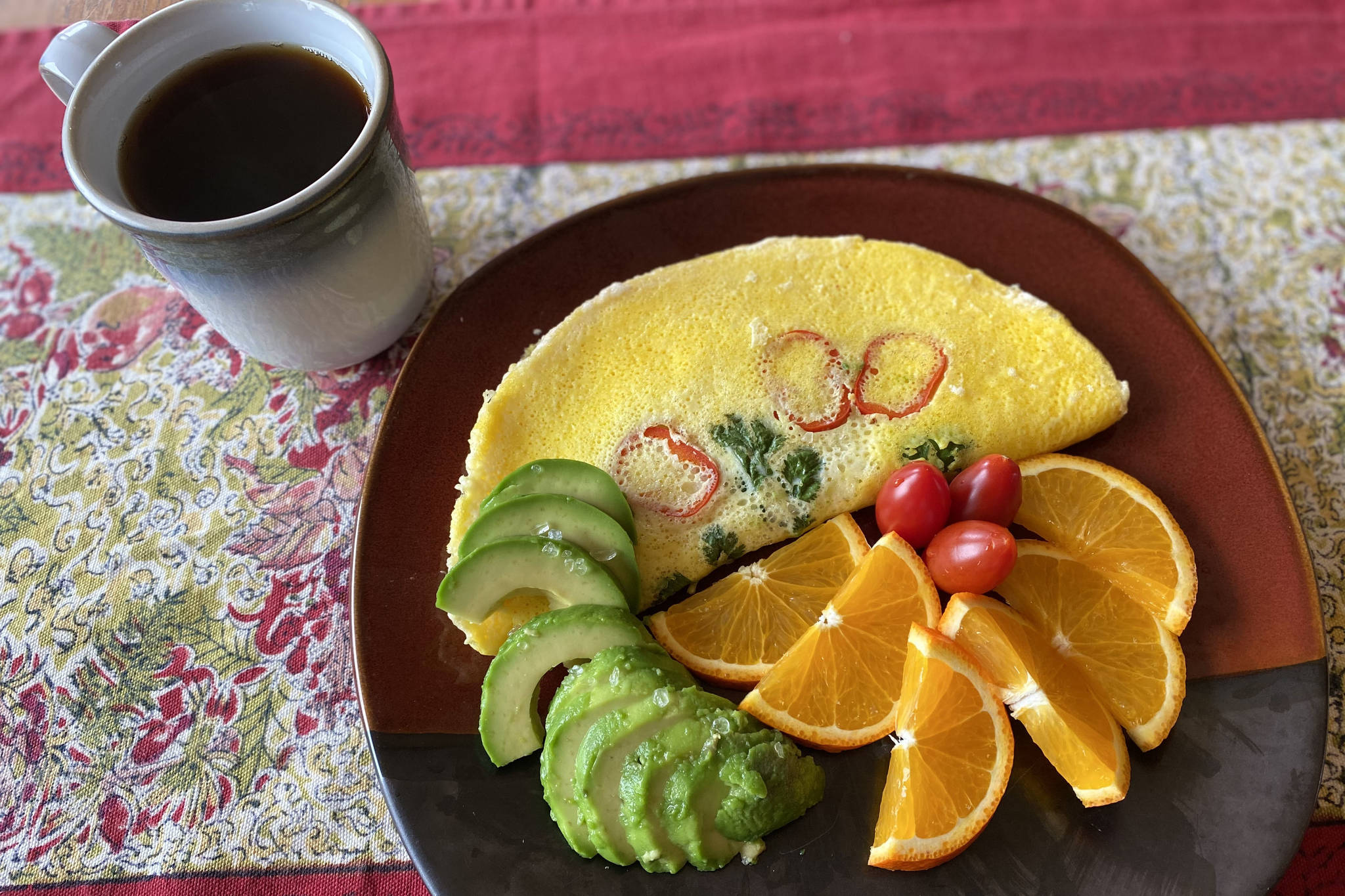 A souffle omelet takes a delicate hand but offers rich flavors and sophisticated textures. (Photo by Tressa Dale/Peninsula Clarion)