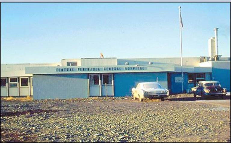 Central Peninsula General Hospital as it appeared in its first year of operation, 1971. (Photo provided by Peninsula General Hospital)