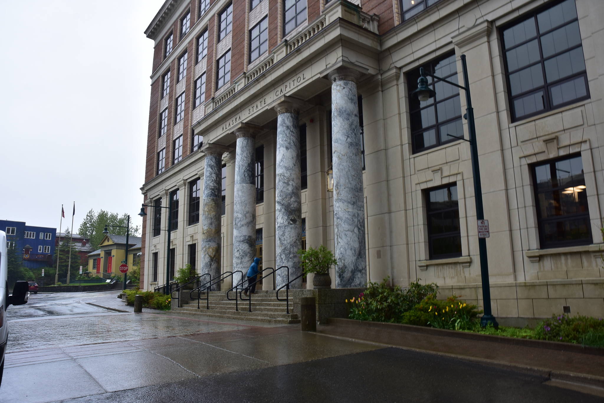 The Alaska State Capitol was quiet on Wednesday, June 2, 2021, with several lawmakers excused even as negotiations over the state’s budget continue. Lawmakers said they couldn’t say when the budget might be put to a vote, but talks were moving to the more contentious items in the budget.