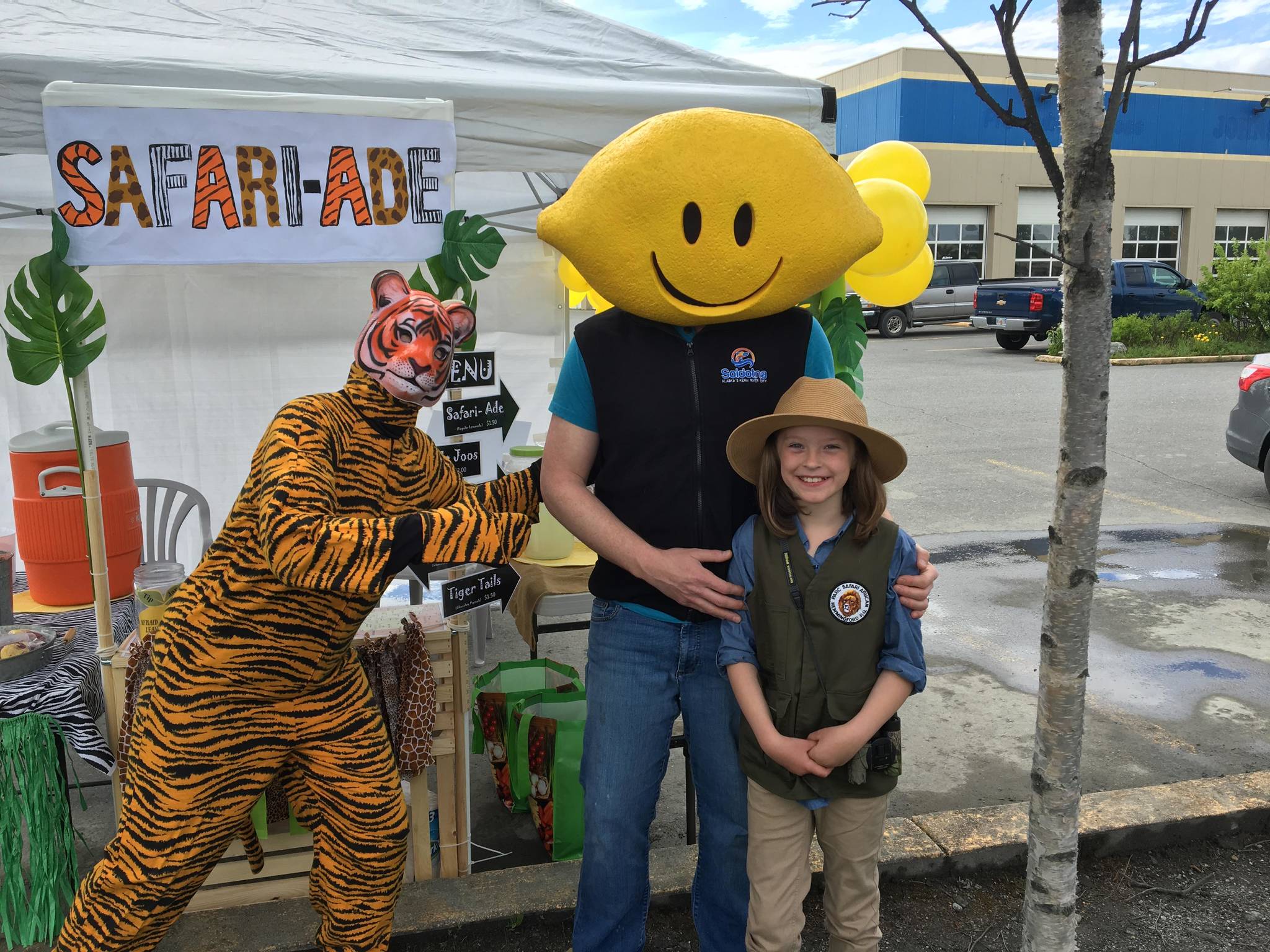 Peninsula youth participate in Lemonade Days in June 2017. (Photo provided by the Soldotna Chamber of Commerce)