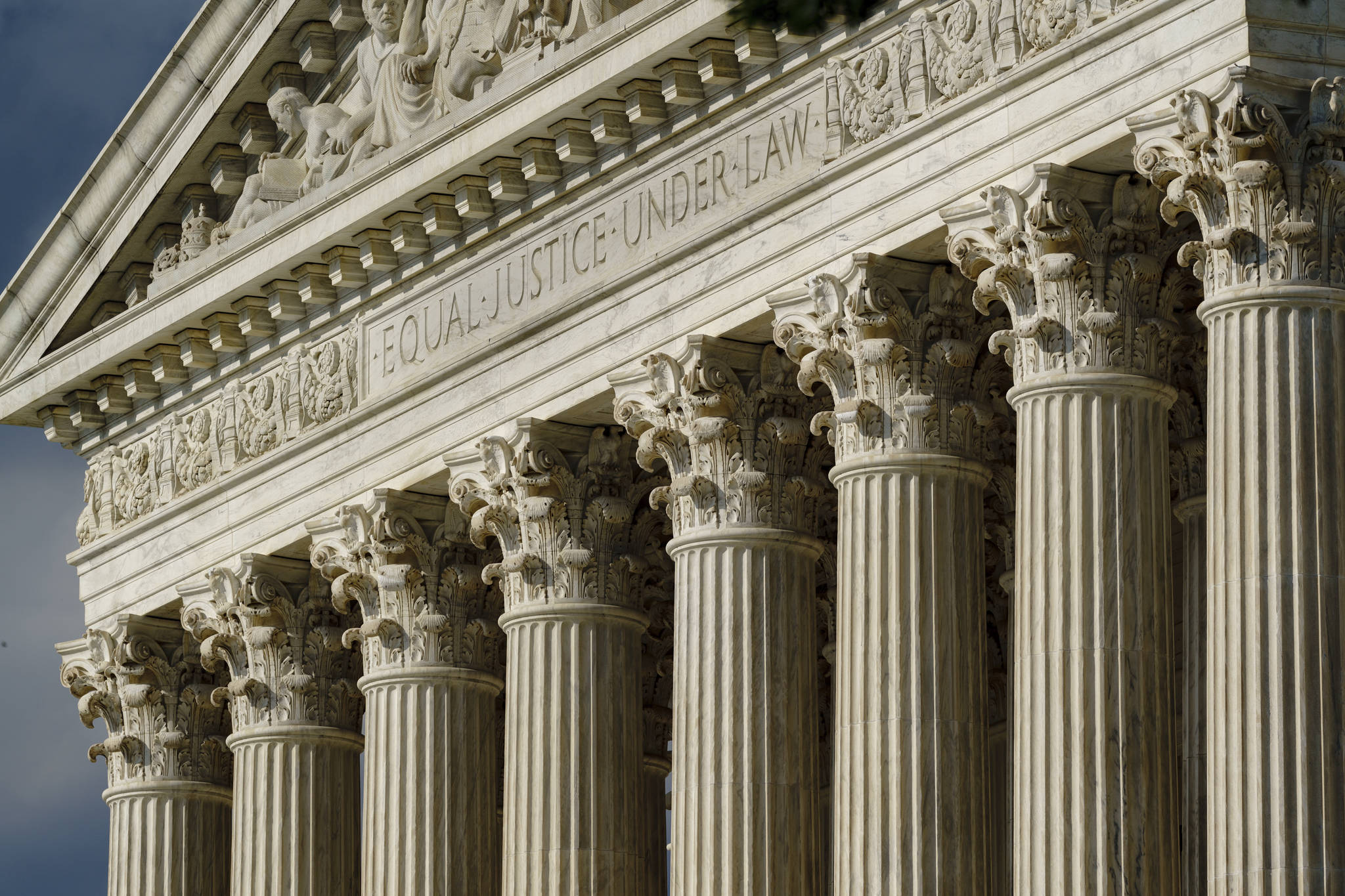 This June 8, 2021, file photo shows the Supreme Court in Washington. (AP Photo/J. Scott Applewhite, FIle)