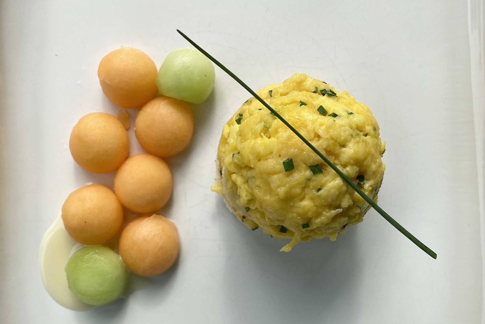 Scrambled Eggs A La Escoffier (Photo by Tressa Dale)