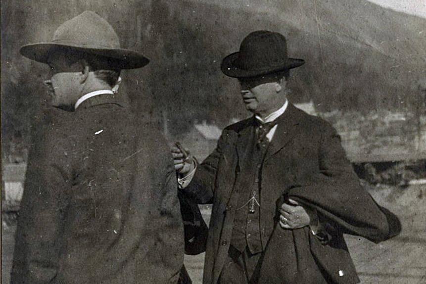 Dr. Charles Leslie Hale (left) in 1905 became the second-ever dentist to take up residence in Seward. (Photo courtesy of Resurrection Bay Historical Society)