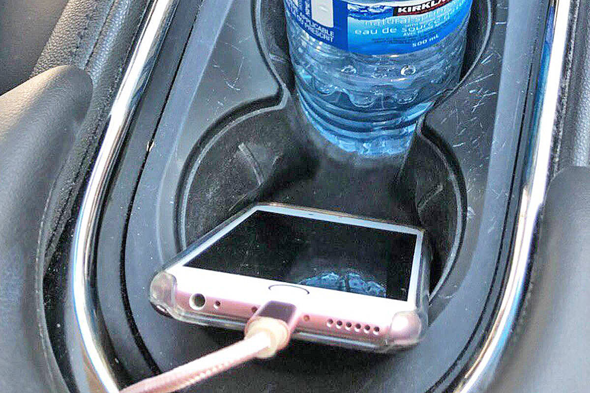 To avoid accidental 911 calls, Kenai Peninsula Borough Office of Emergency advises a number a measures, including not putting smartphones in vehicle cup holders. (File)