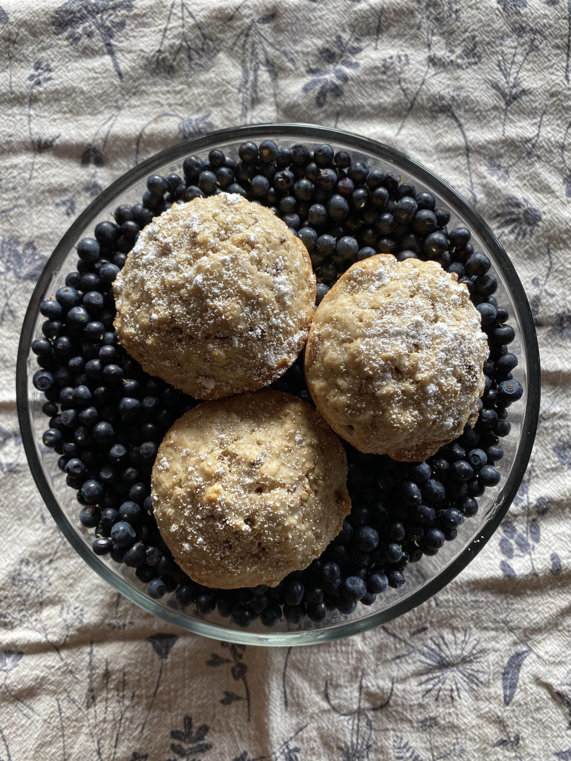 This base oatmeal muffin mix offers endless variations and can be paired with fresh fruits and berries. (Photo by Tressa Dale/Peninsula Clarion)