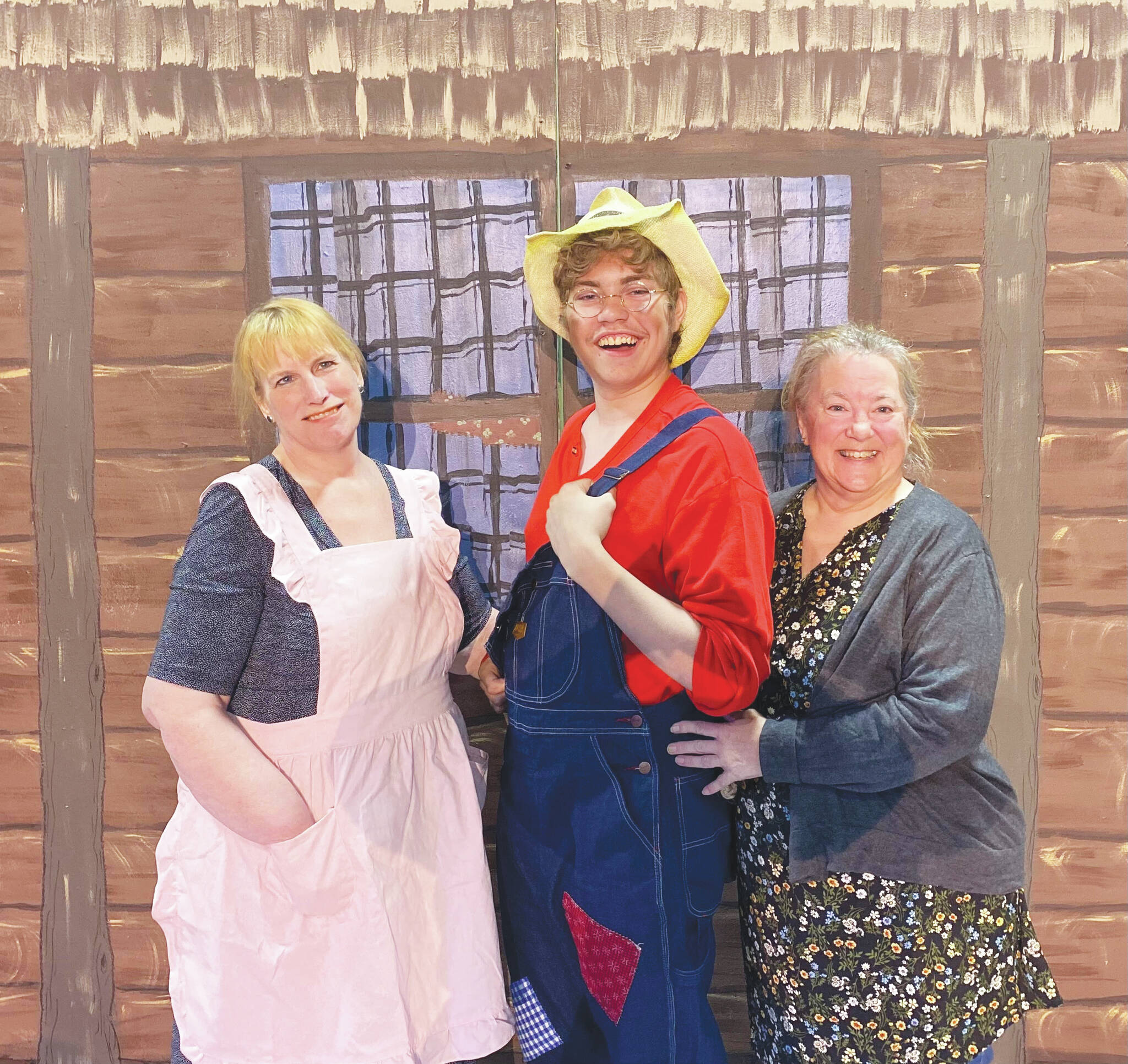 Members of the cast of Kenai Perfomers’ “The Beverly Hillbillies, the Musical” pose in September 2021. (Photo courtesy Terri Burdick)