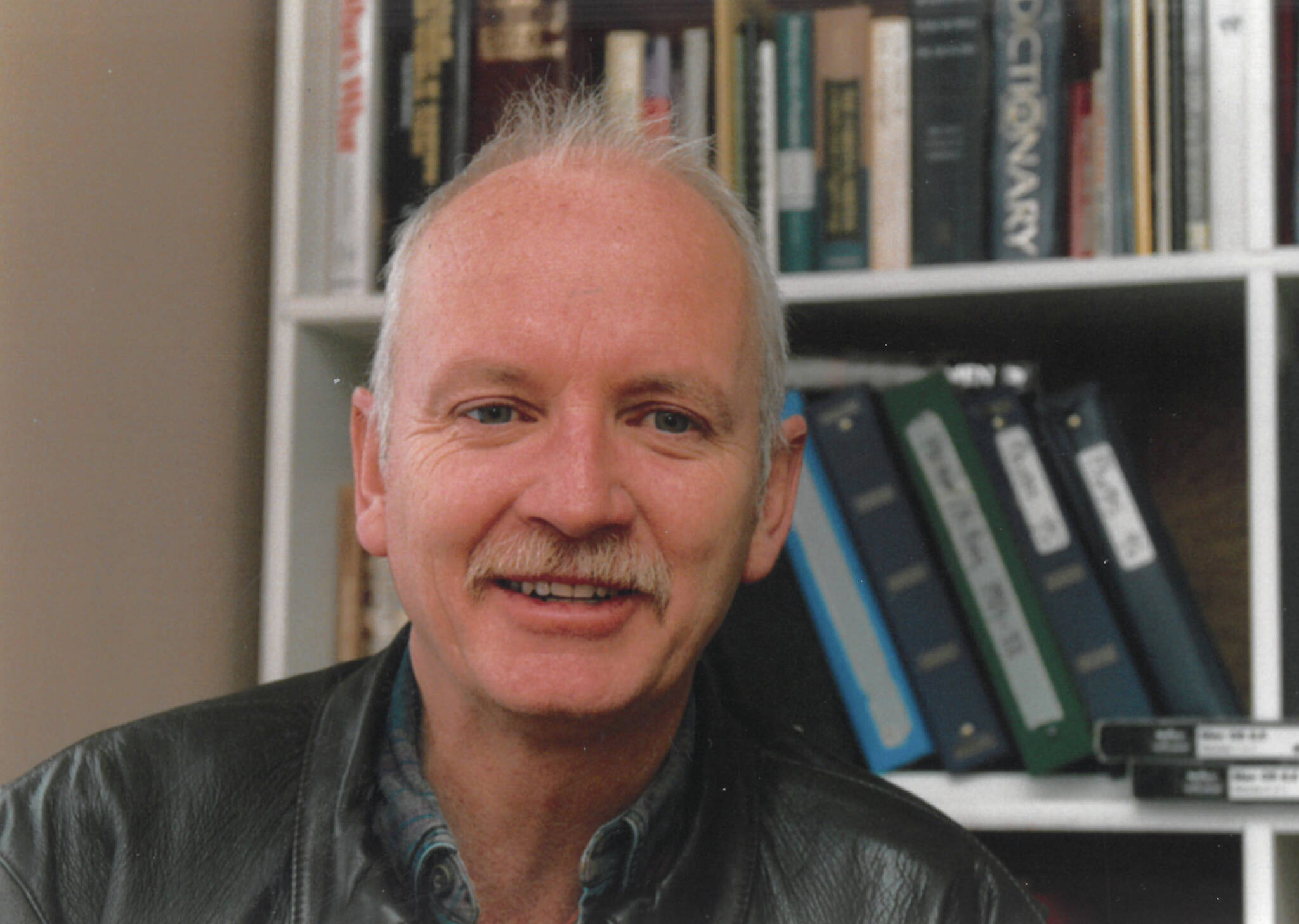 Robert Purcell poses for a photo in November 2001 after he returned from five weeks working for the Federal Emergency Management Agency in New York City after the Sept. 11 terrorist attacks. (Homer News file photo)