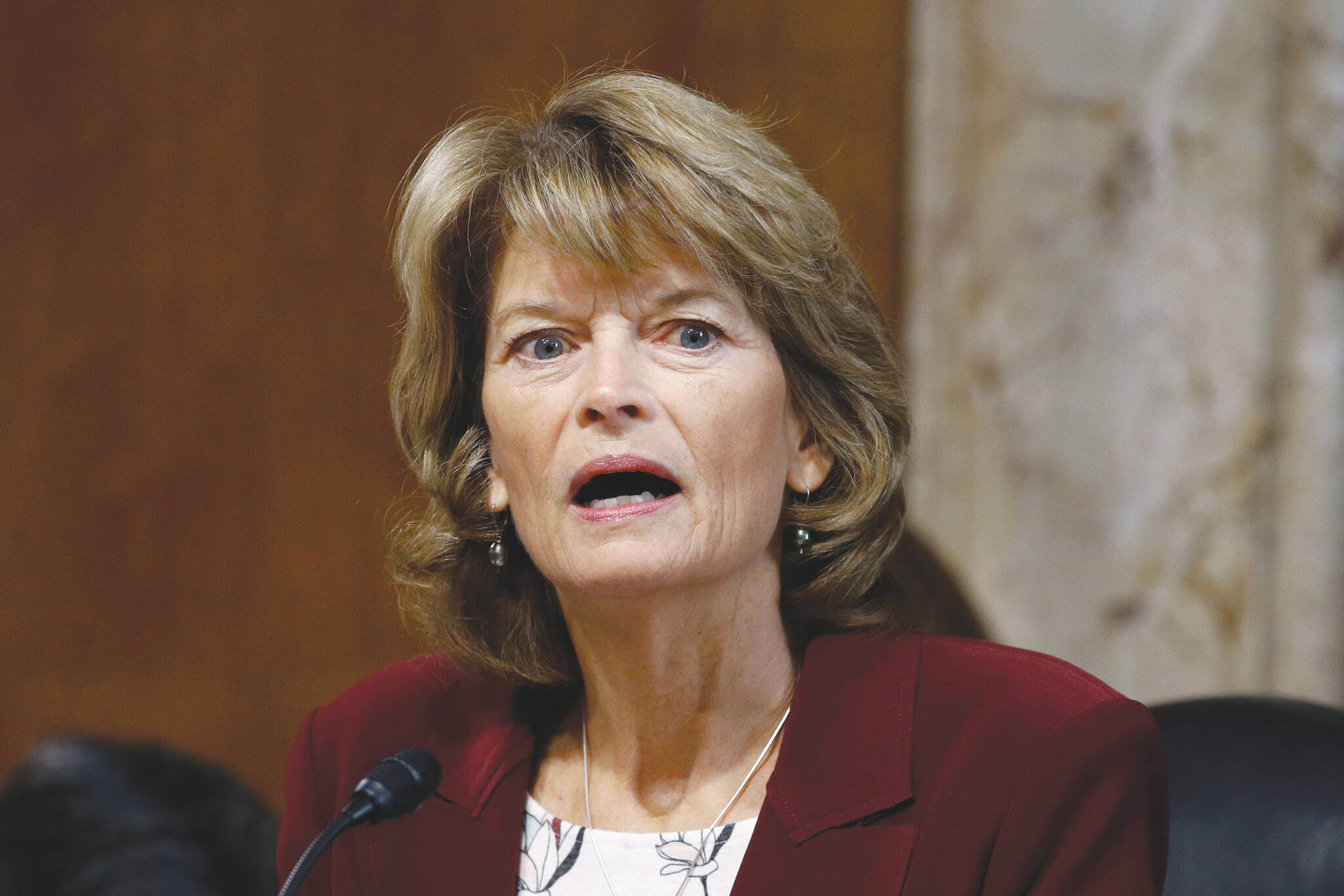 Sen. Lisa Murkowski, R-Alaska, is seen in this Dec. 19, 2019 file photo. (AP Photo/Patrick Semansky, File)