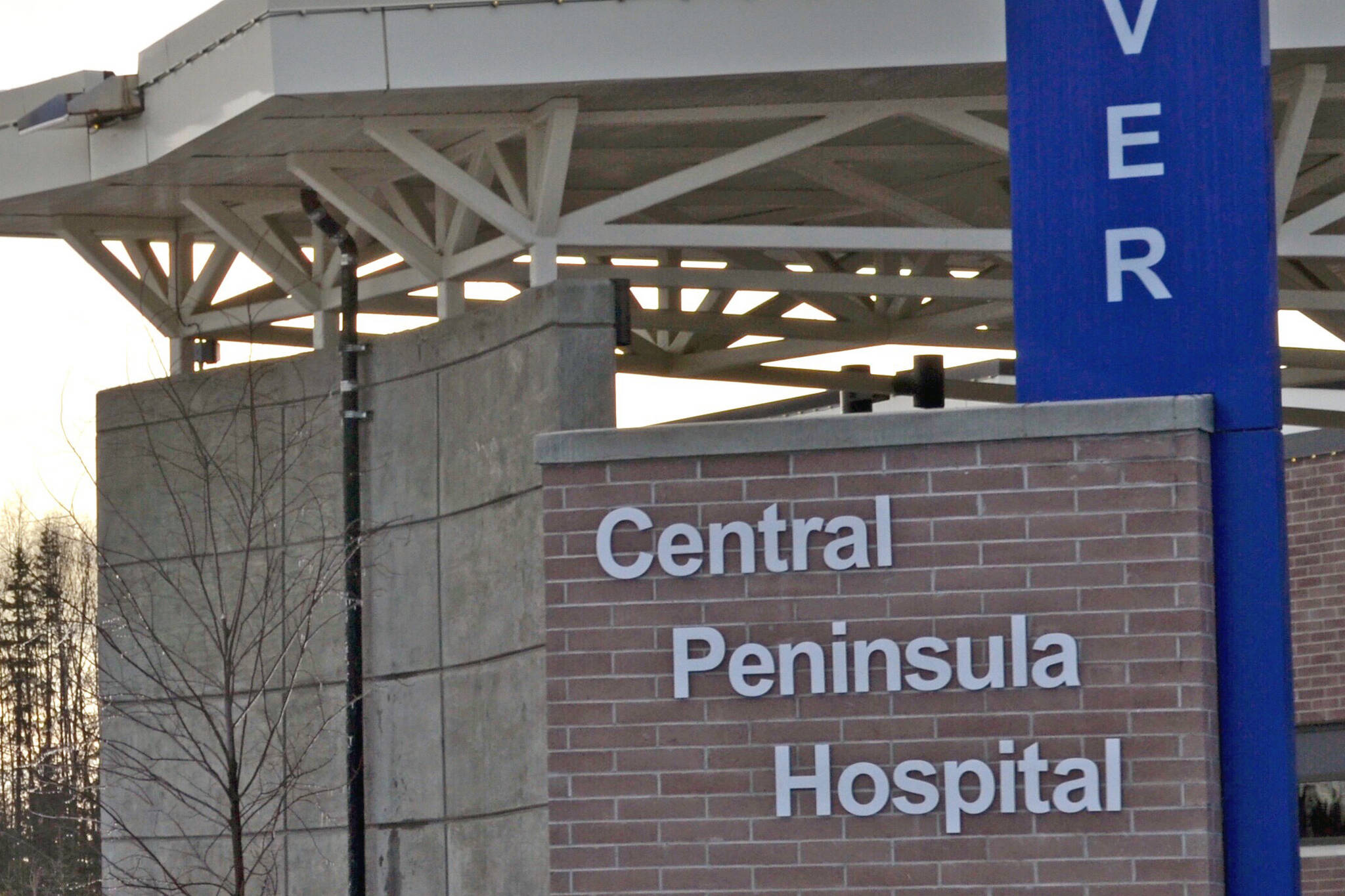 Central Peninsula Hospital as seen March 26, 2020, in Soldotna, Alaska. (Victoria Petersen/Peninsula Clarion)