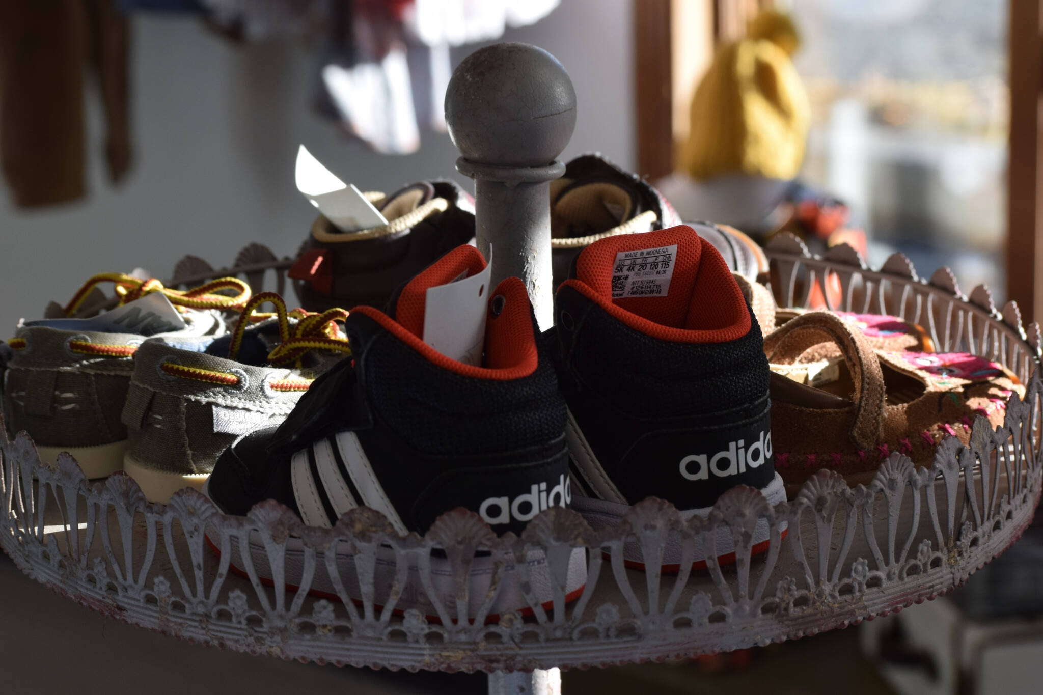 The Little Alaskan childrens store is seen in Kenai on Sunday, Oct. 24, 2021. Located where Bargain Basement used to be in Kenai, the shop opened this weekend. (Camille Botello/Peninsula Clarion)