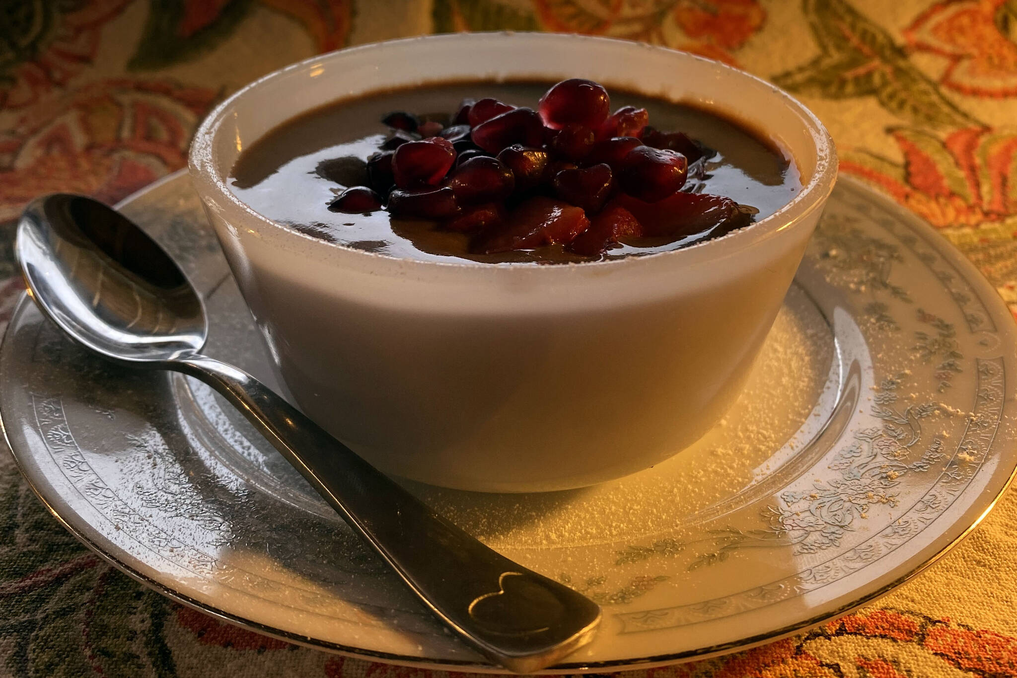 Rich chocolate pudding can use up excess milk products. (Photo by Tressa Dale/Peninsula Clarion)
