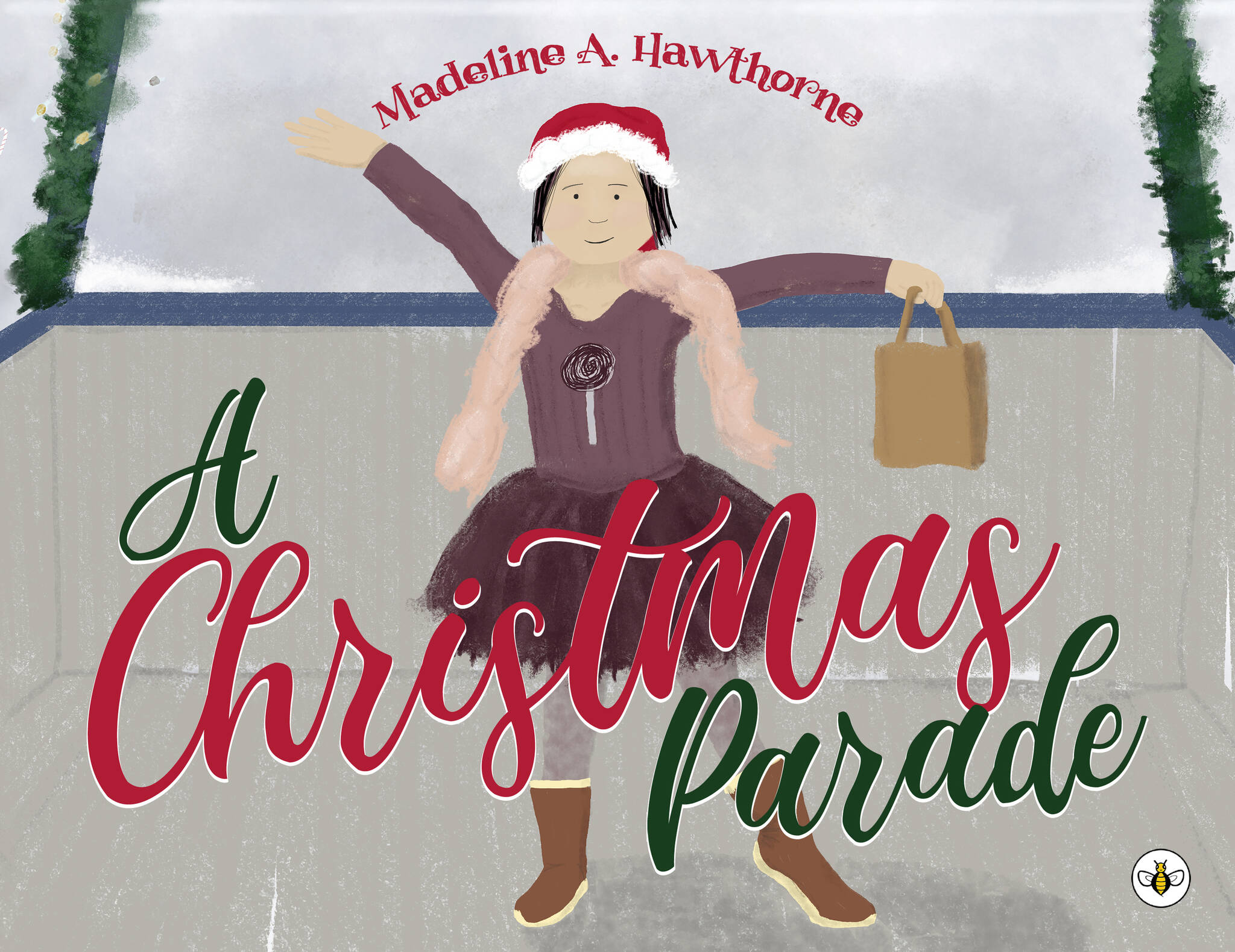 The cover of Madeline A. Hawthorne’s “A Christmas Parade,” published by Olympia Publishing.