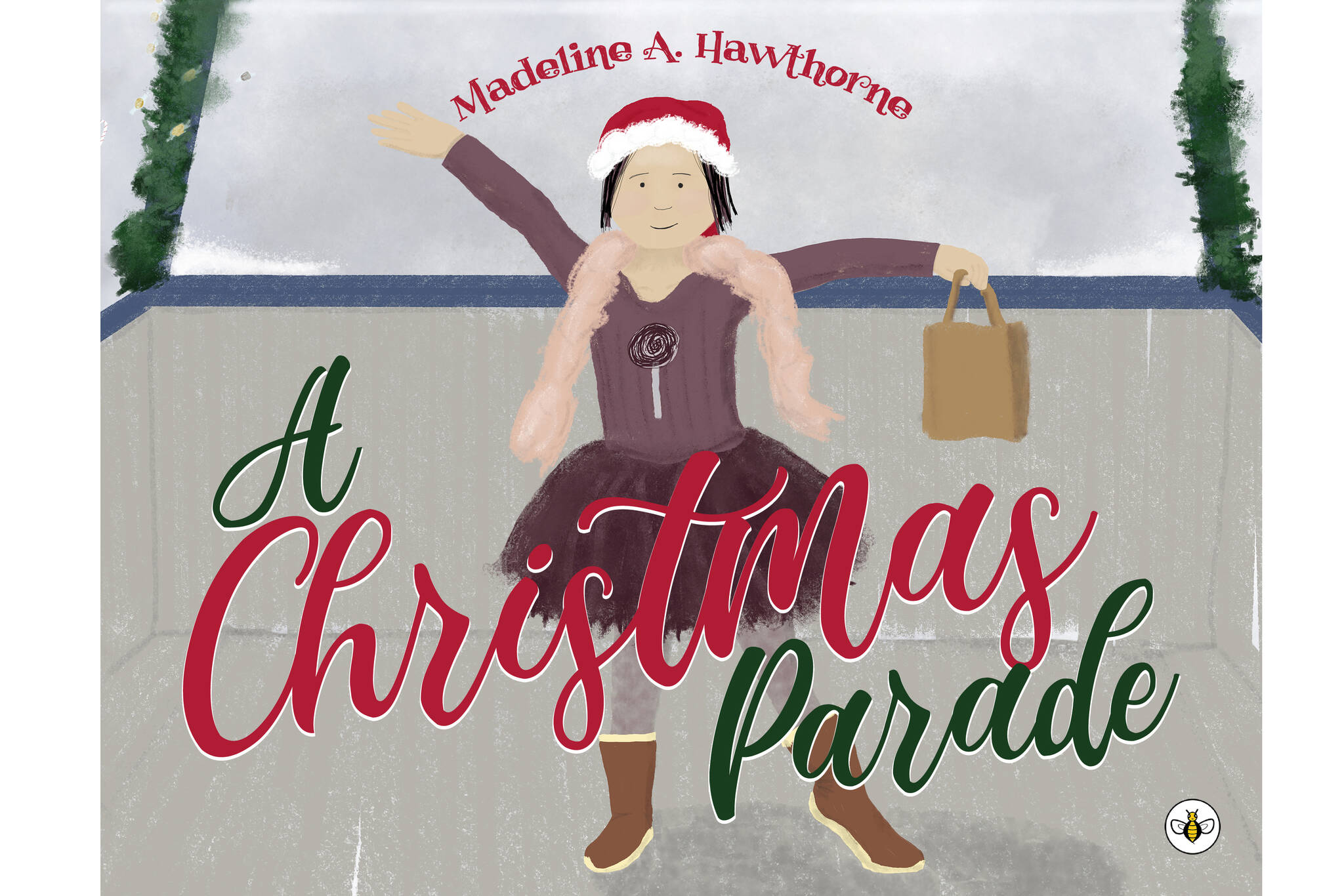 The cover of Madeline A. Hawthorne’s “A Christmas Parade,” published by Olympia Publishing.