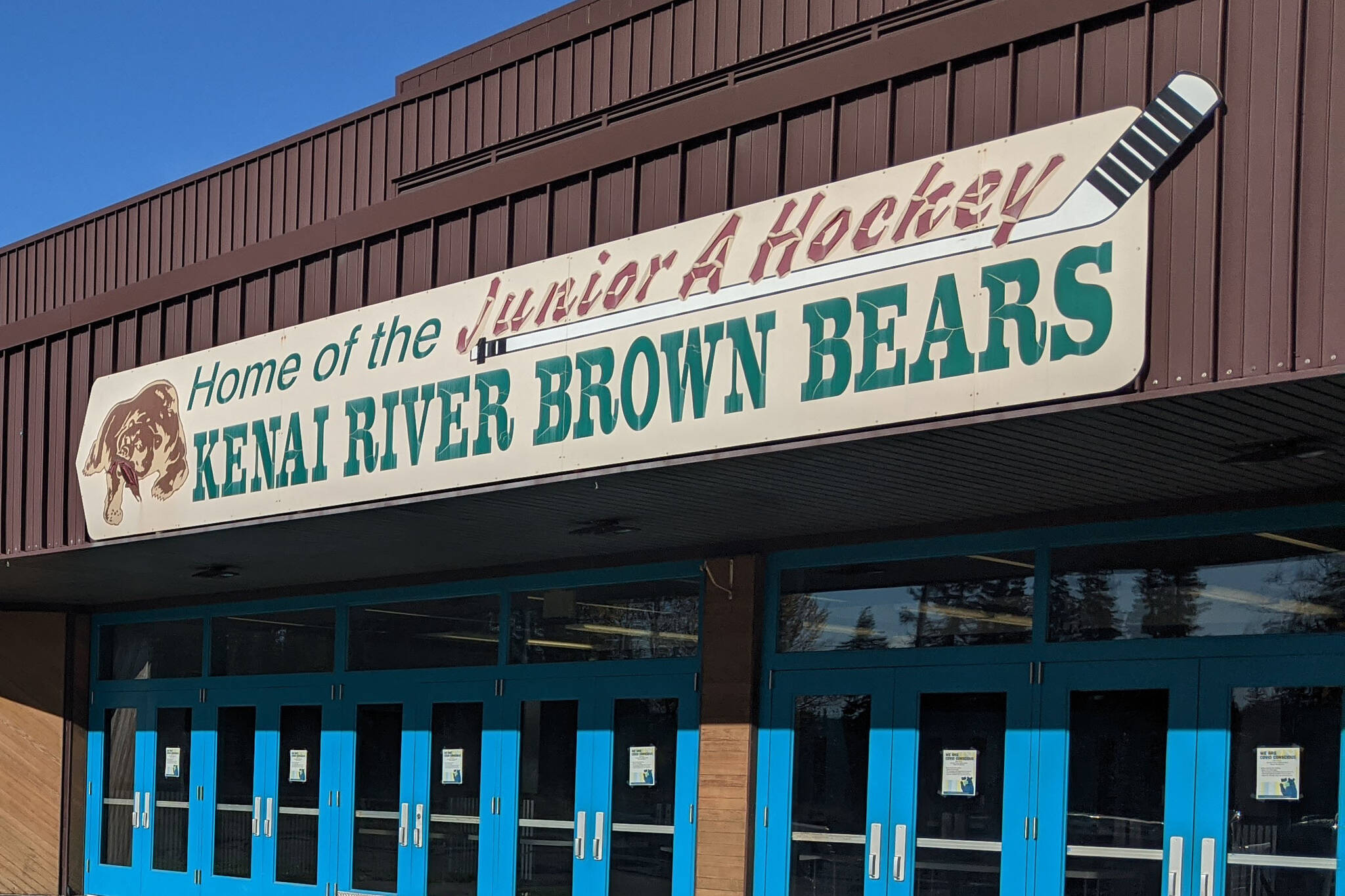 The Soldotna Regional Sports Complex is photographed on Oct. 6, 2020, in Soldotna, Alaska. (Photo by Erin Thompson/Peninsula Clarion)