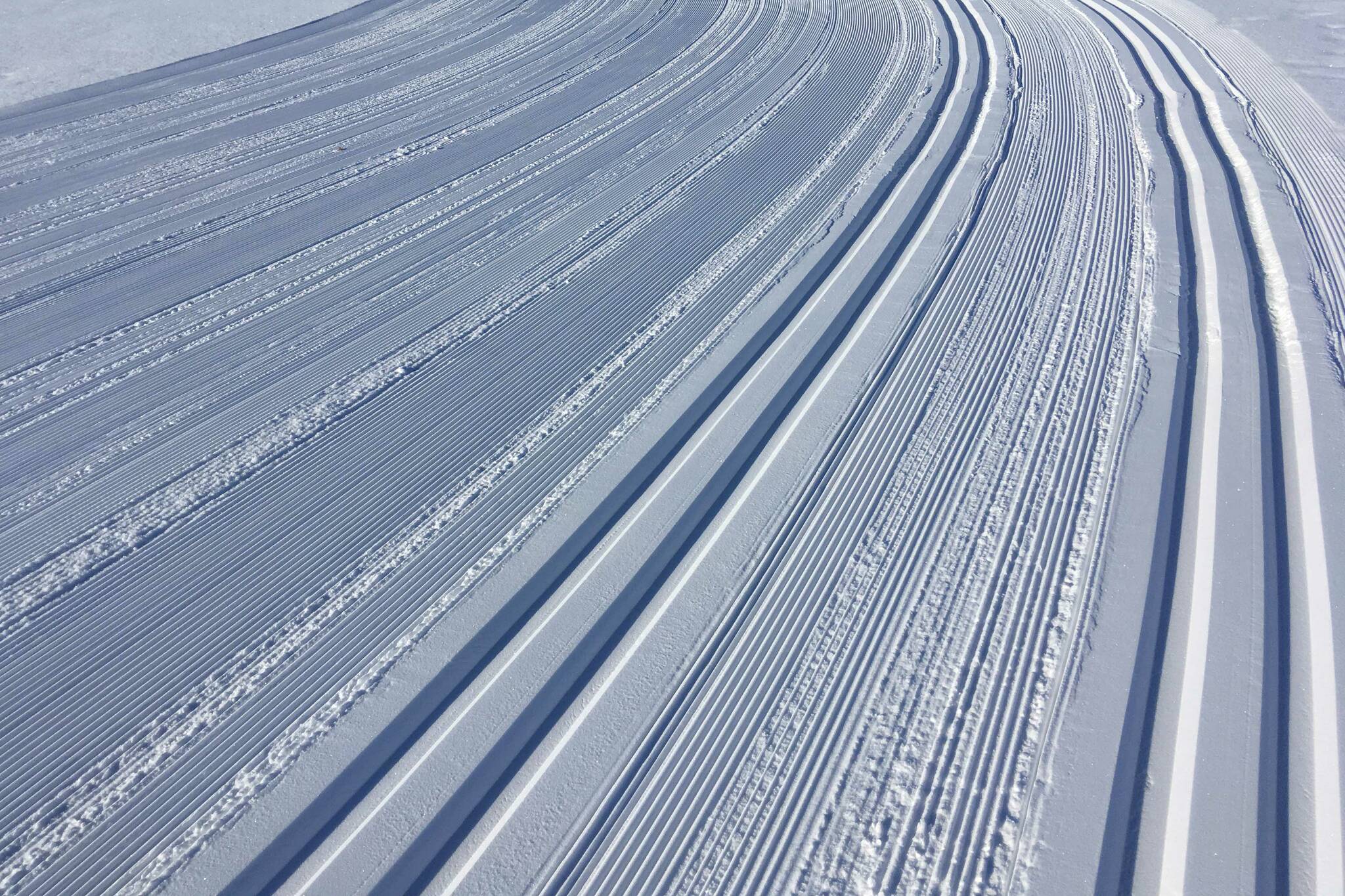 Ski trails. (Photo by Jeff Helminiak)