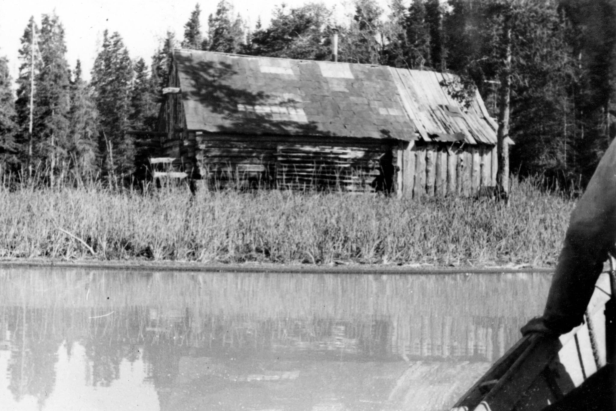 This 1940s-era image is one of few early photographs of Cliff House, which once stood near the head of Tustumena Lake. (Photo courtesy of the Secora Collection)