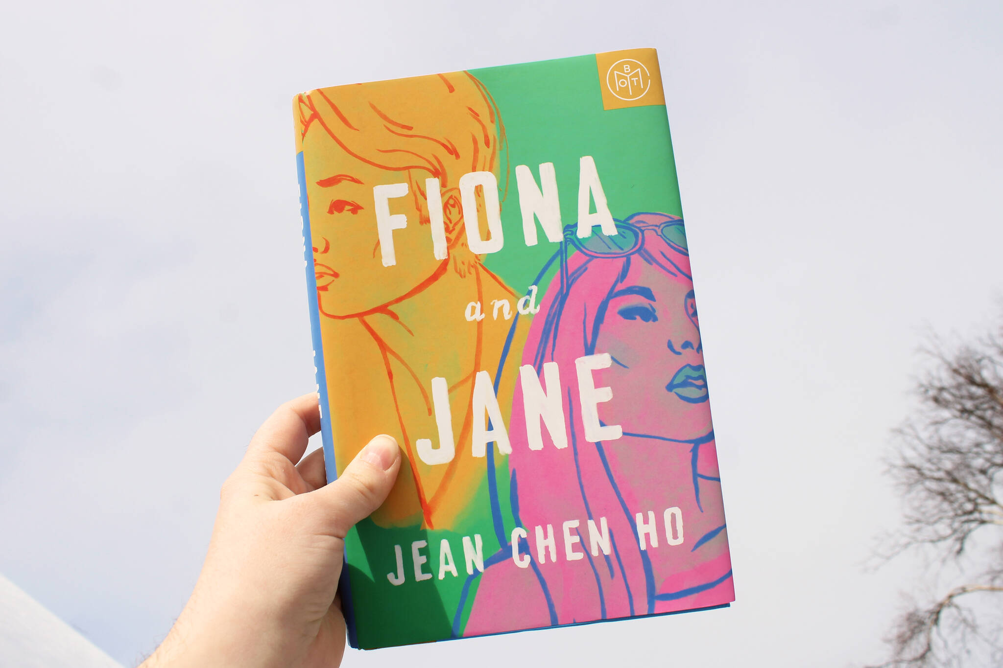 A copy of Fiona and Jane is held on Wednesday, Feb. 16, 2022 near Soldotna, Alaska. (Ashlyn O’Hara/Peninsula Clarion)