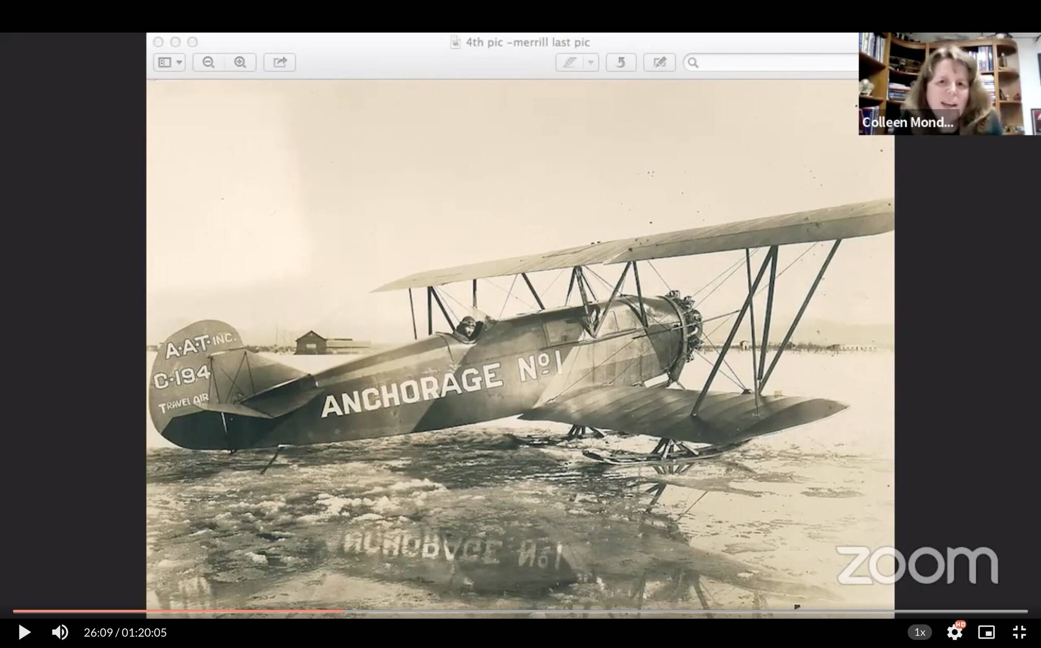 Stocking - Night Flight - Biplane