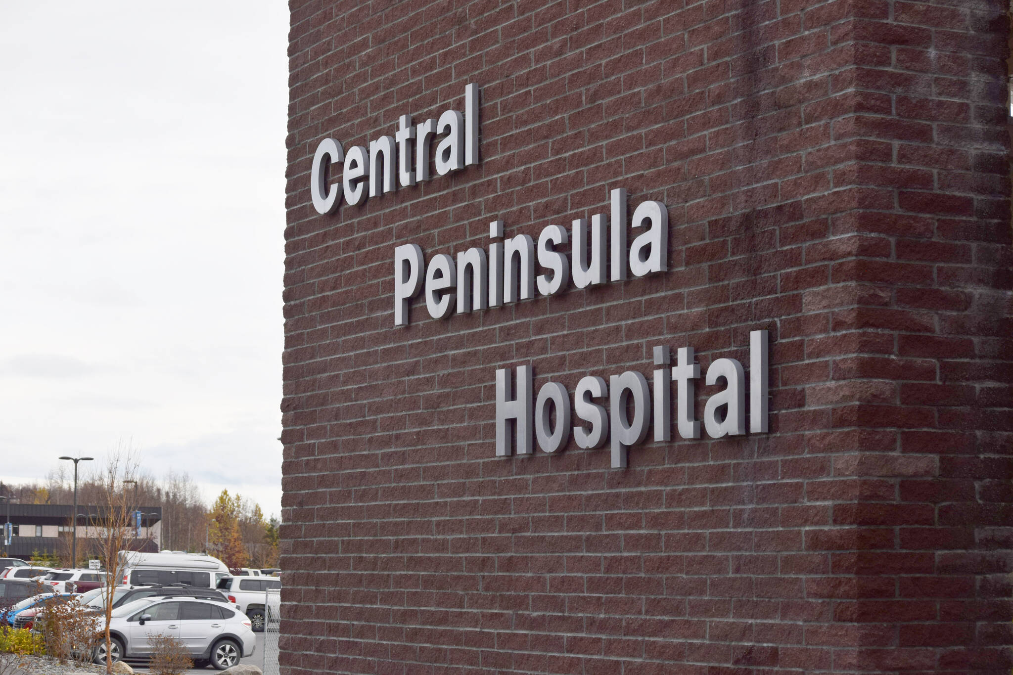 Central Peninsula Hospital is seen in Soldotna, Alaska, on Wednesday, Oct. 13, 2021. (Camille Botello/Peninsula Clarion)