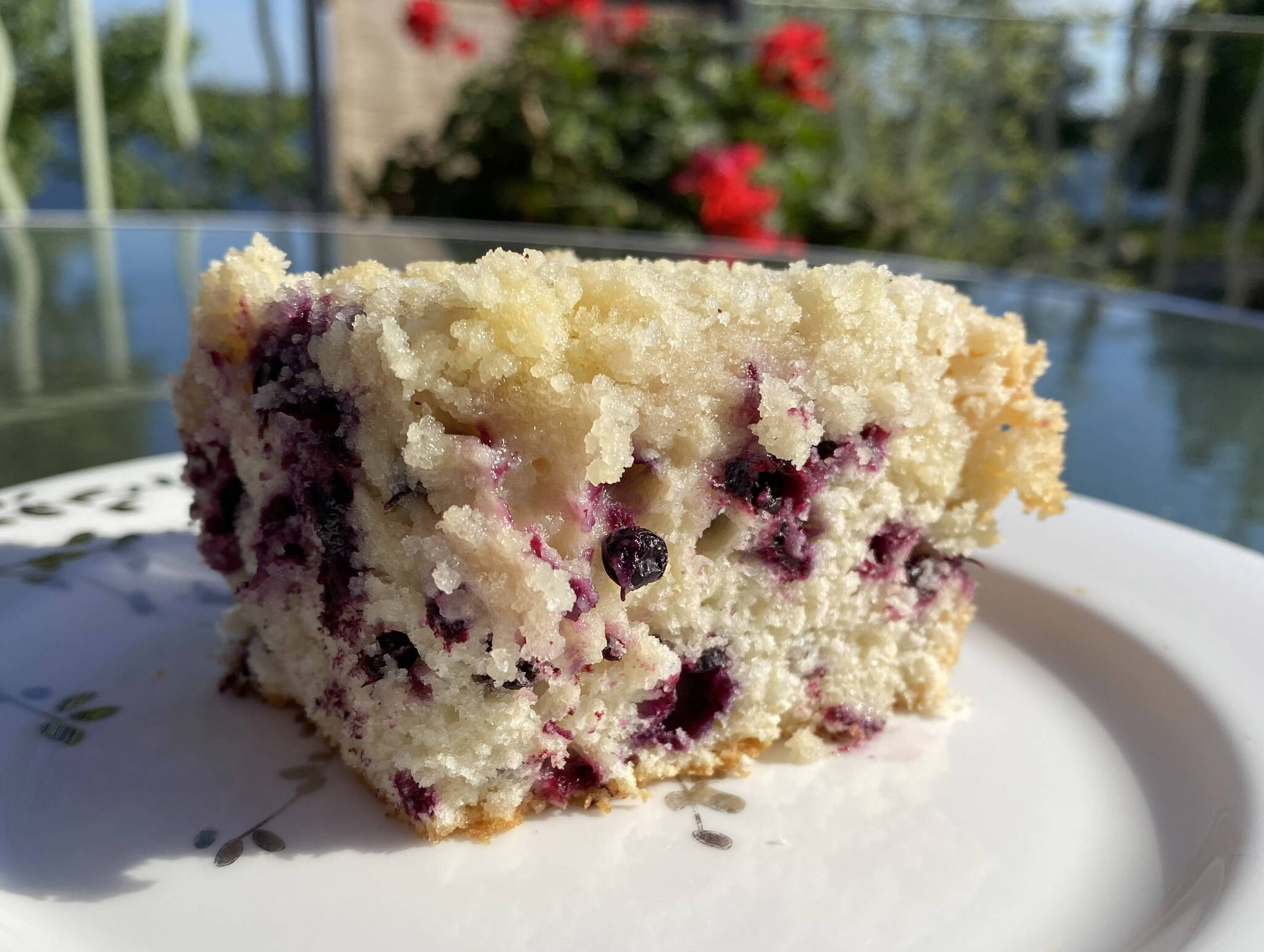 Blueberry buckle conjures warm memories of family. (Photo by Tressa Dale/Peninsula Clarion)