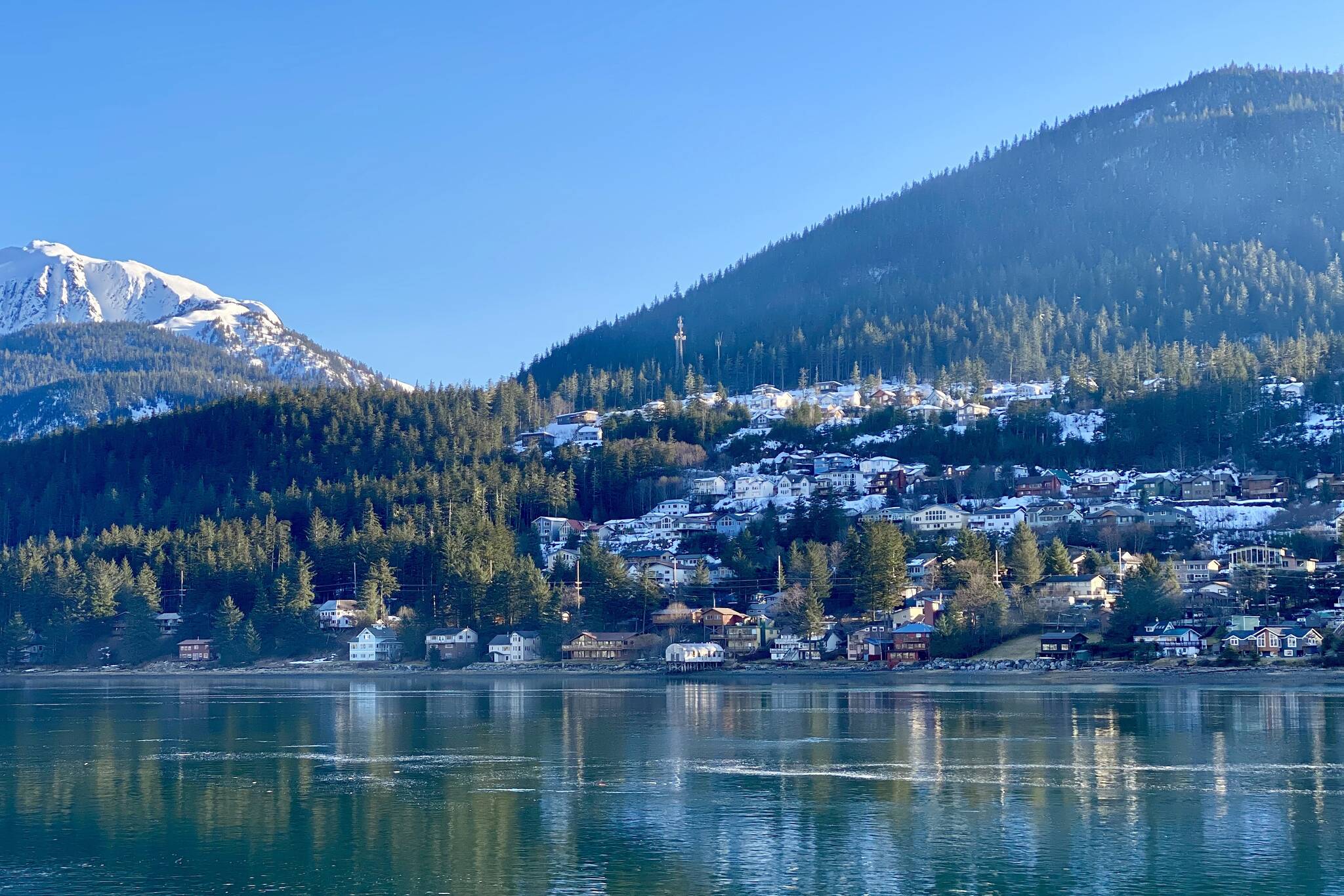 Dense residential housing in areas such as Douglas includes a mixture of more expensive homes occupied by long-term owners, rentals occupied by residents from various income categories and an increasing number of short-term rentals occupied by tourists. (Courtesy Photo / City and Borough of Juneau)