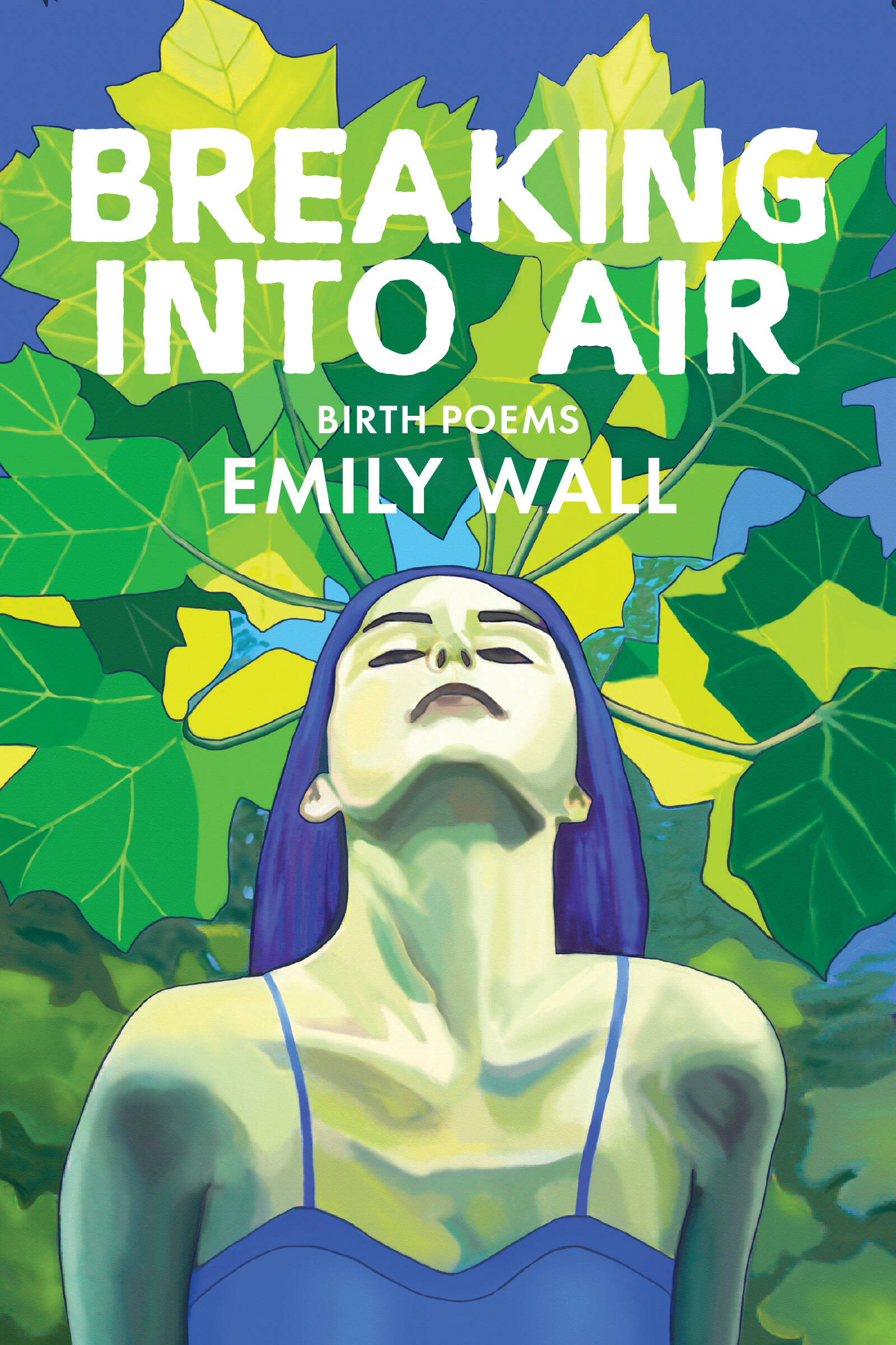 Courtesy Photo
This image shows the cover of Juneau poet Emily Wall’s new book “Breaking Into Air.” The book published by Red Hen Press details a wide array of different birth stories.