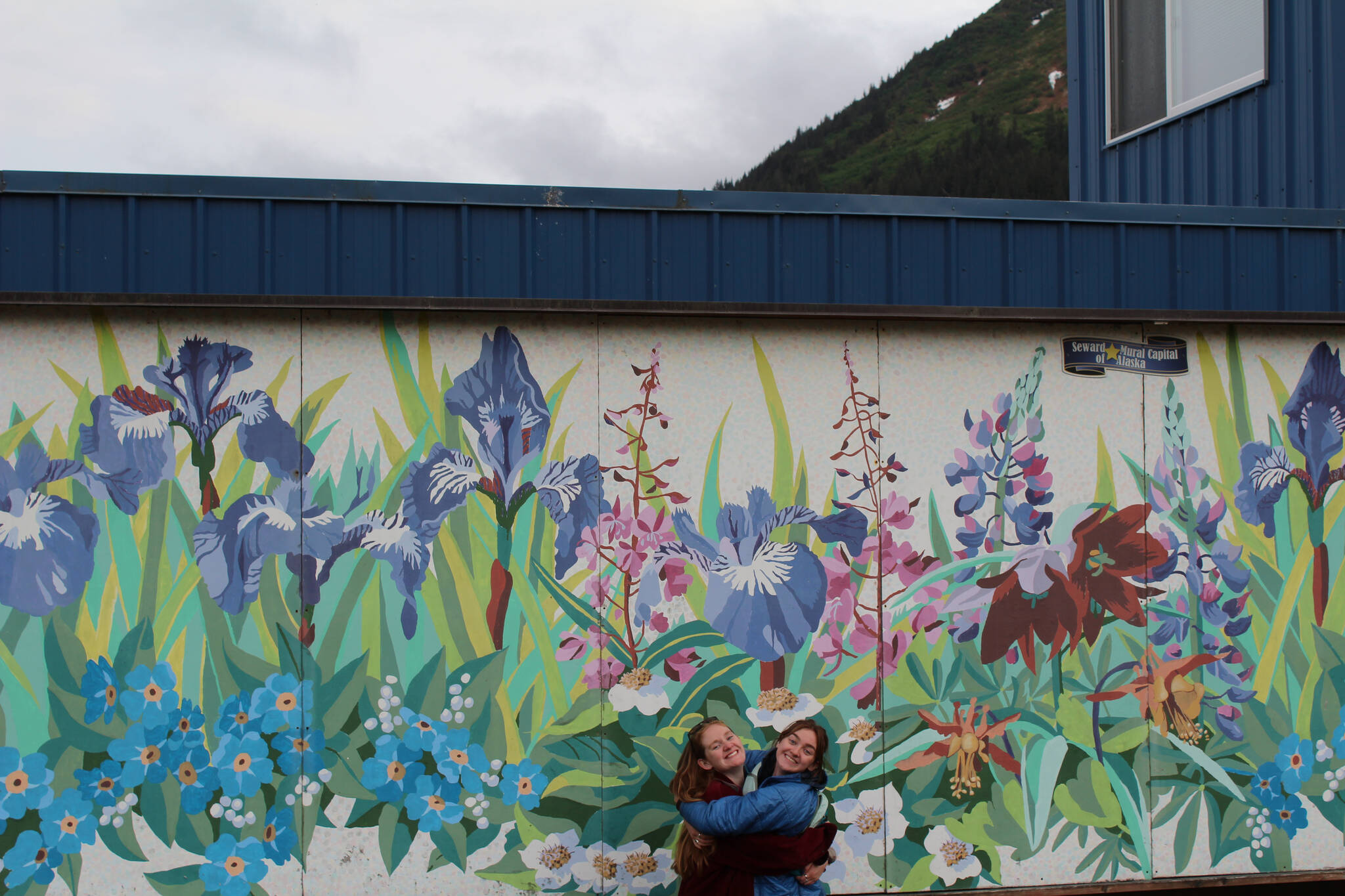 Anna and I in Seward, Alaska, on June 9, 2022 after waiting in Cooper Landing for almost three hours.