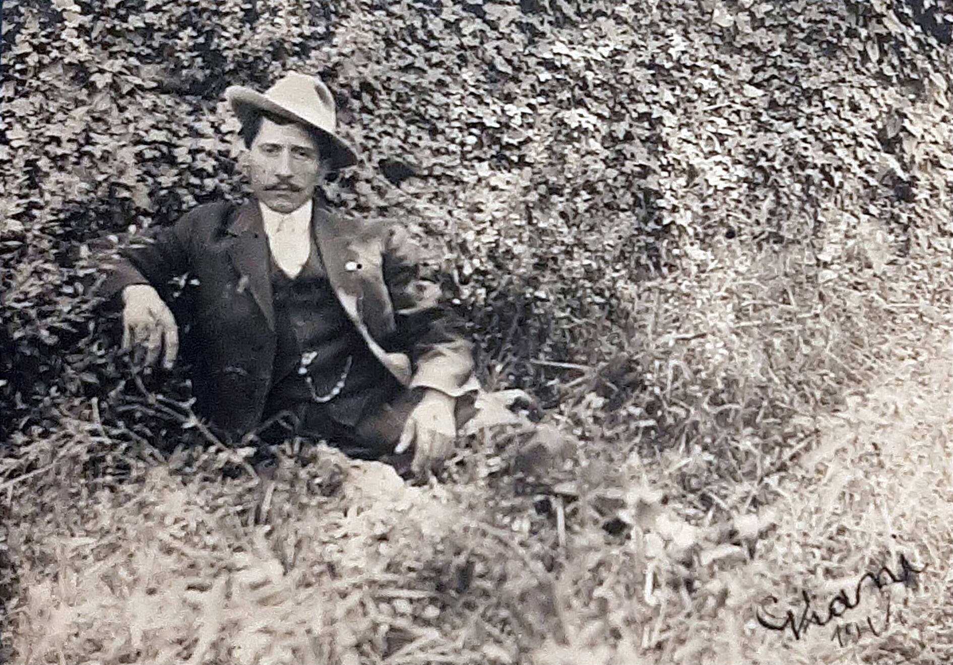 Eventually, all but one of Frenchy’s siblings would live for a time in the United States. Carlo Viani, pictured here in the early 1900s, also spent some time in Alaska. (Photo courtesy of the Viani Family Collection)