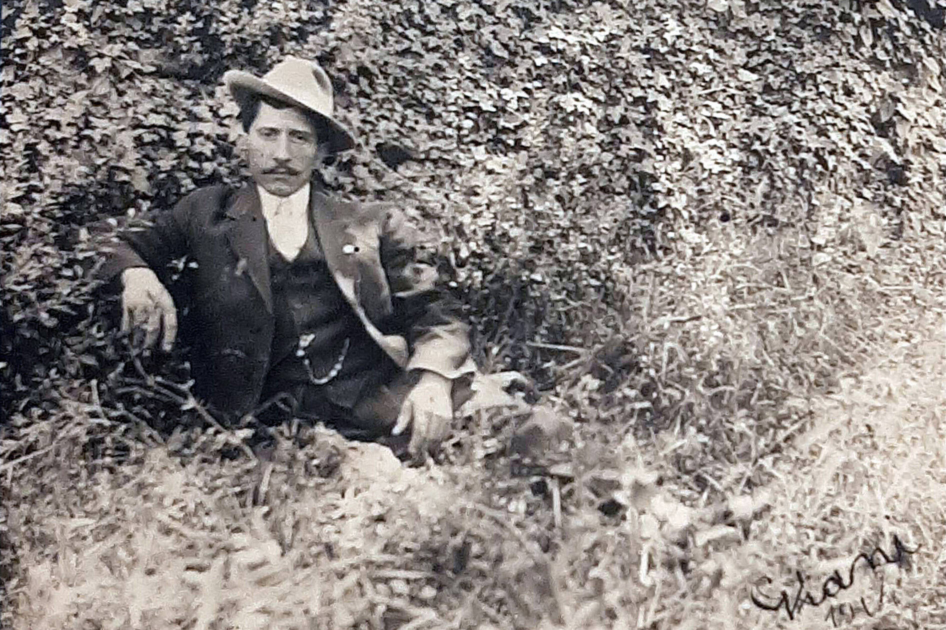 Eventually, all but one of Frenchy’s siblings would live for a time in the United States. Carlo Viani, pictured here in the early 1900s, also spent some time in Alaska. (Photo courtesy of the Viani Family Collection)