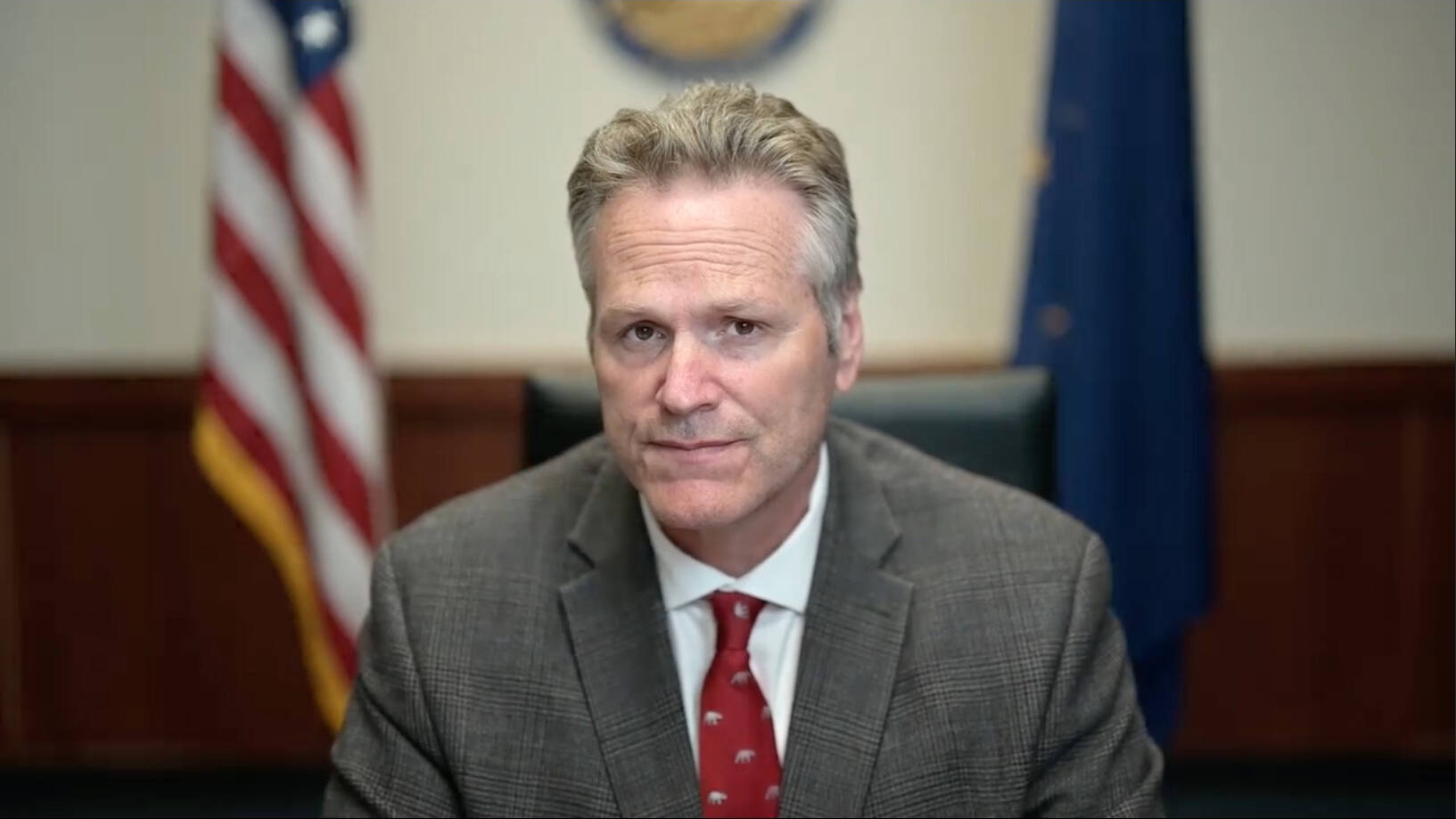 Gov. Mike Dunleavy announces Friday, July 16, 2022, that the first 2022 PFD payments will be distributed on Sept. 20. (Screenshot)