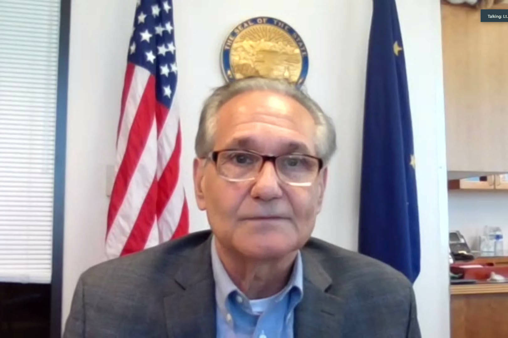 Alaska Lieutenant Governor Kevin Meyer addresses election information and misinformation during a press conference on Wednesday, Aug. 10, 2022. (Screenshot)