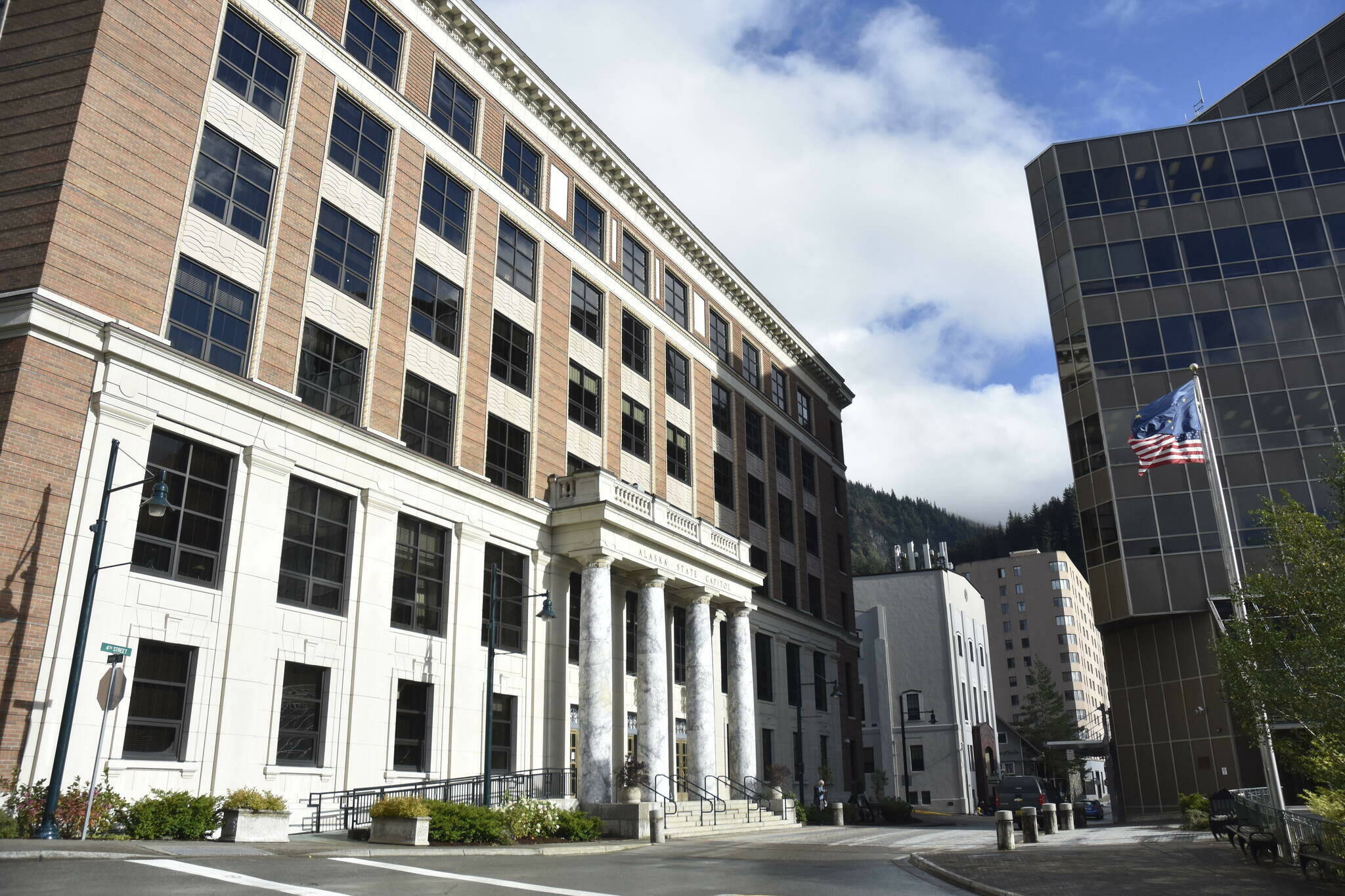 The Alaska State Capitol is seen in Juneau, Alaska, in 2022. (Peter Segall / Juneau Empire)