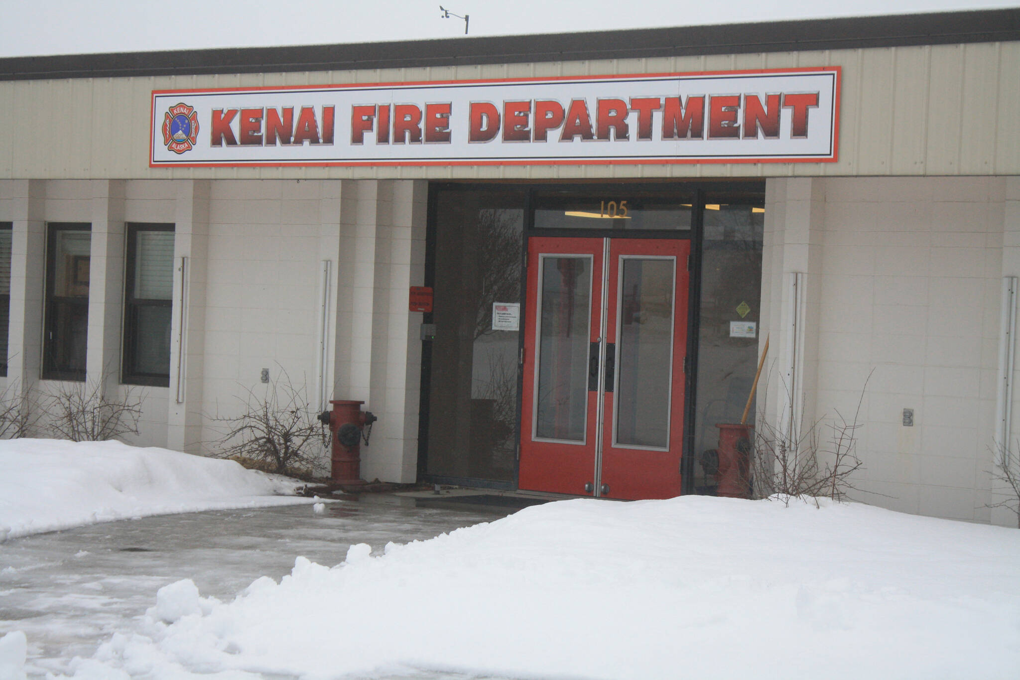 The Kenai Fire Department headquarters are photographed on Feb. 13, 2018, in Kenai, Alaska. (Peninsula Clarion file)
