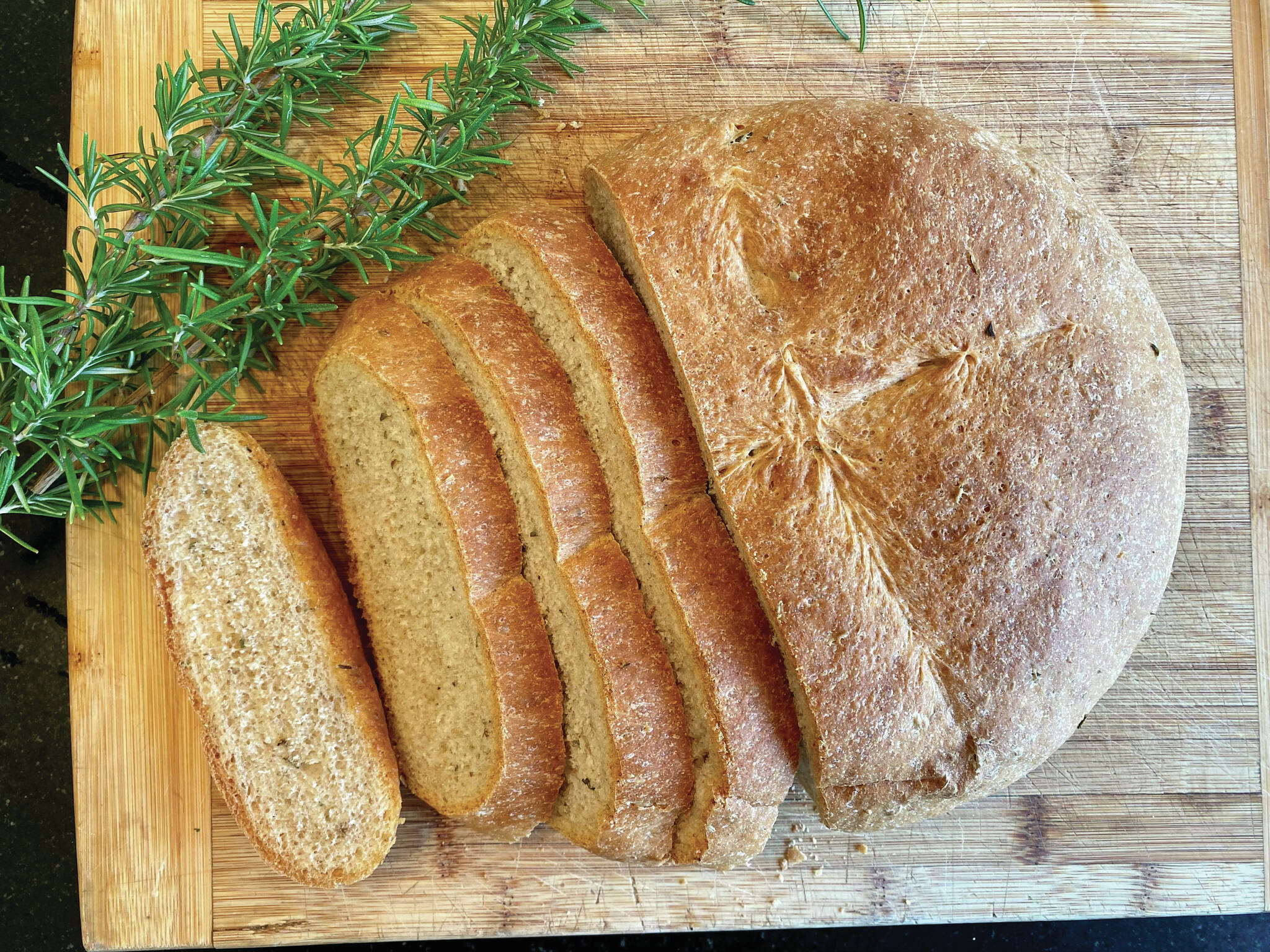 Photo by Tressa Dale 
Rosemary bread.