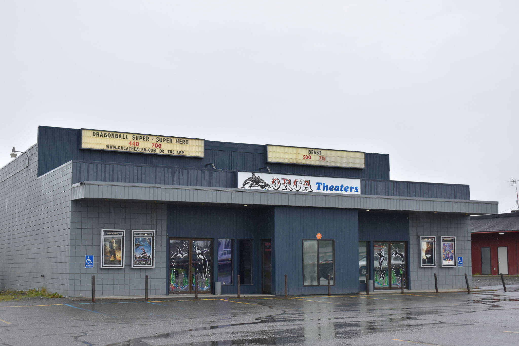 The Orca Theater on Wednesday, Aug. 31, 2022, in Soldotna, Alaska (Jake Dye/Peninsula Clarion)