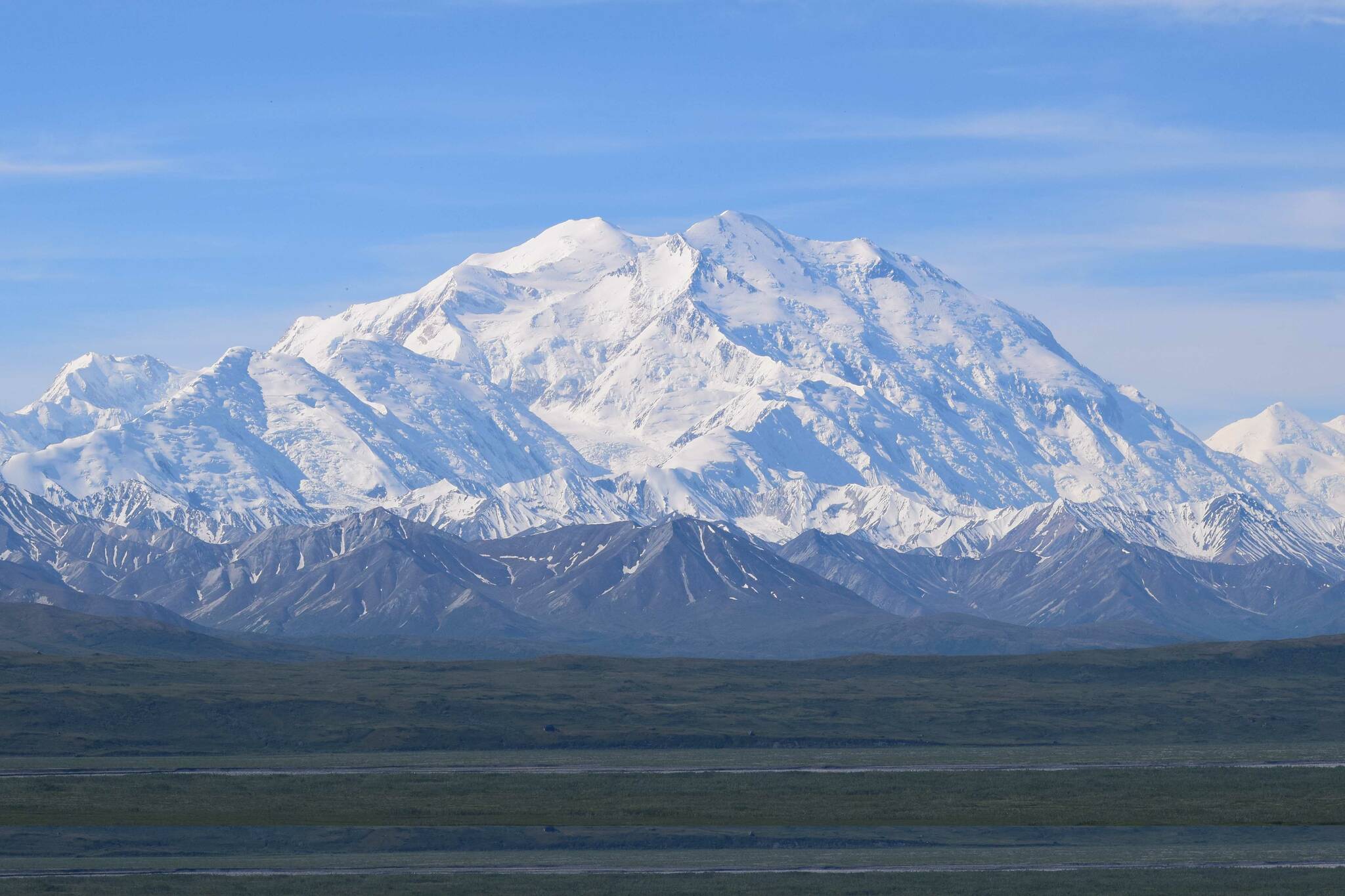 Denali today, whose height was first calculated by Bradford Washburn at 20,320 feet. (Photo by David Merz)