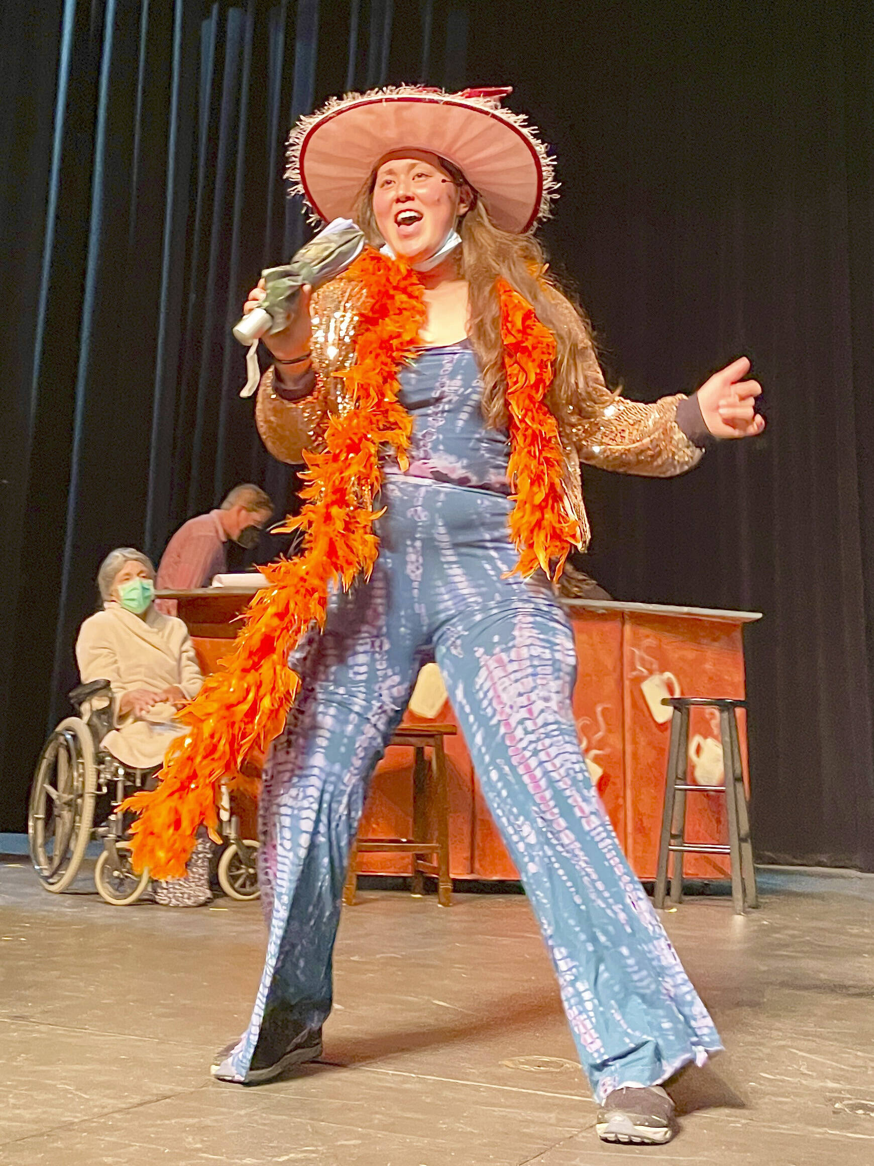 Photo provided
Soniyaw Stephens Reid rehearses for “Nice Moves,” one of the Alaska World Arts Festival events for the festival starting Friday.