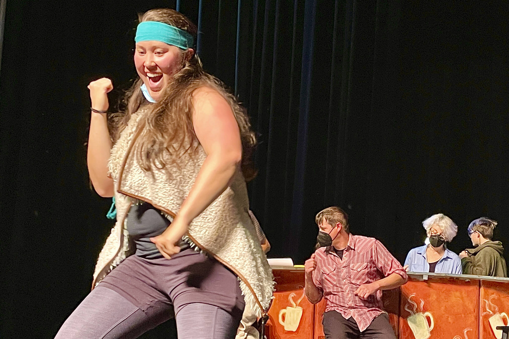 Soniyae Stephens Reid rehearses for "Dance Moves," one of the Alaska World Arts Festival events for the festival starting Friday. (Photo provided)