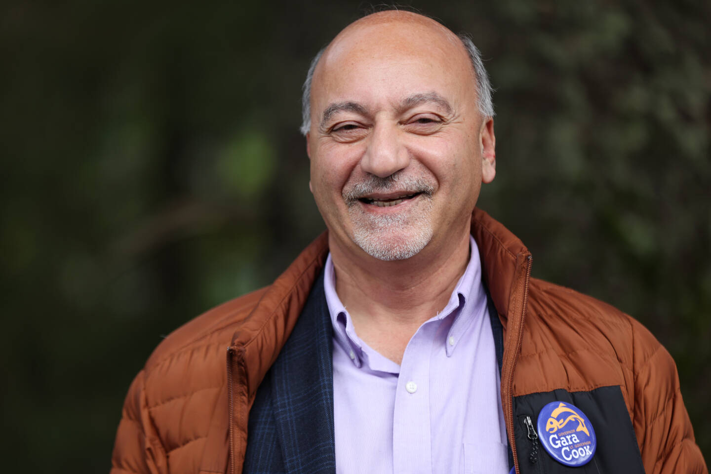 Ben Hohenstatt / Juneau Empire
Les Gara is photographed outside of the Juneau Empire’s offices following an interview earlier this week. The former Anchorage lawmaker is the lone Democratic candidate in Alaska’s gubernatorial race.