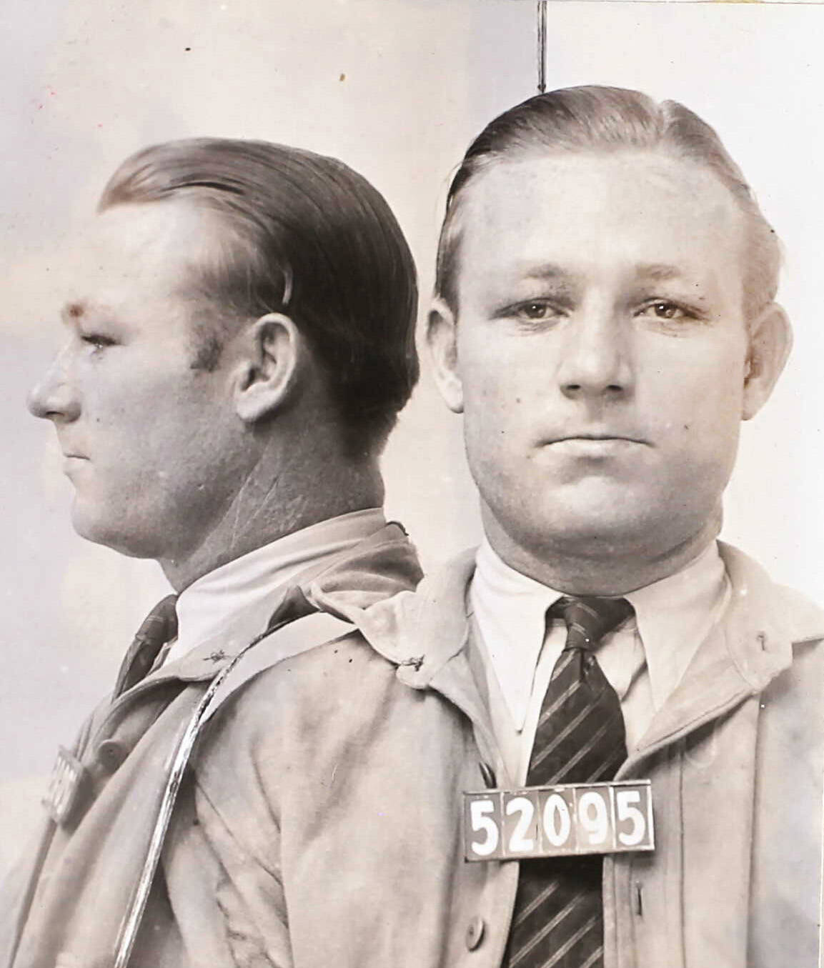 Photo courtesy of the National Archives 
Arthur Vernon Watson was 23 years old when he was incarcerated in San Quentin state prison in California.