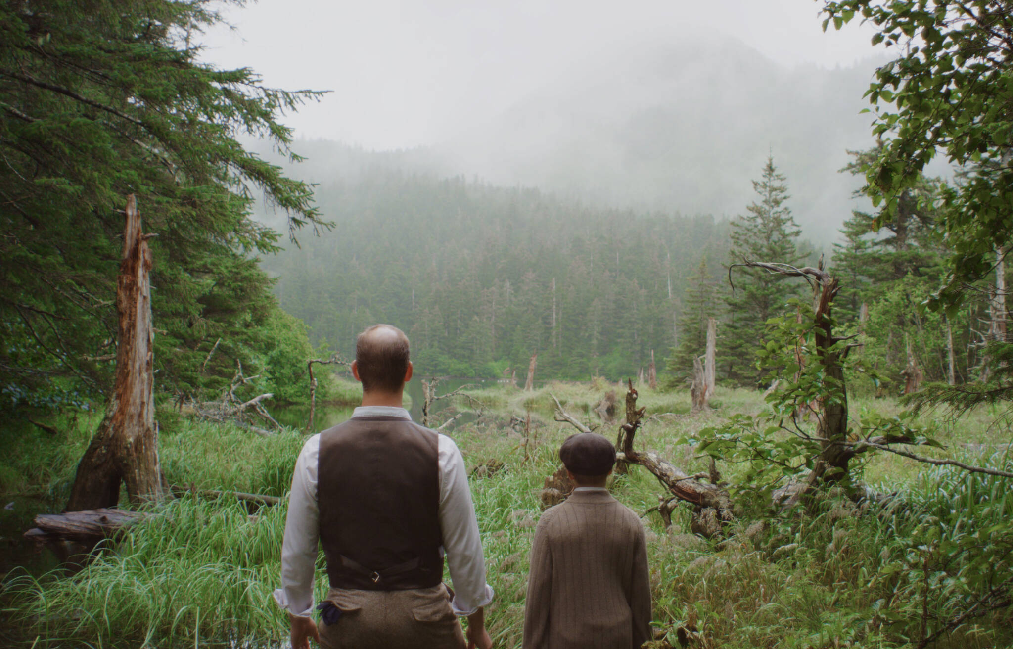 Bradford James Jackson and Iver Mitchell portray Rockwell and Rockie Kent in “A Dreamer’s Search.” (Photo courtesy Eric Downs/Downstream Films)