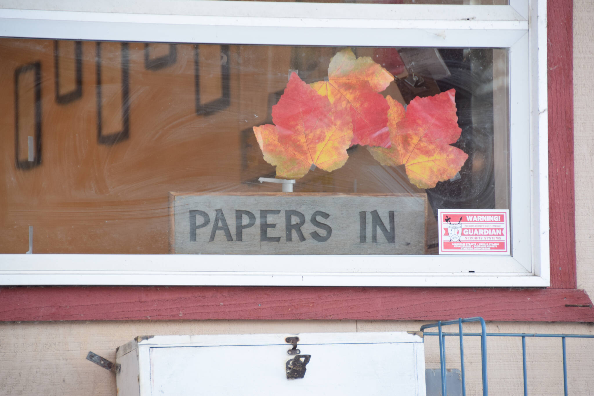 Papers are in at the Homer News building on Thursday, Dec. 1 in Homer. (Photo by Charlie Menke / Homer News)