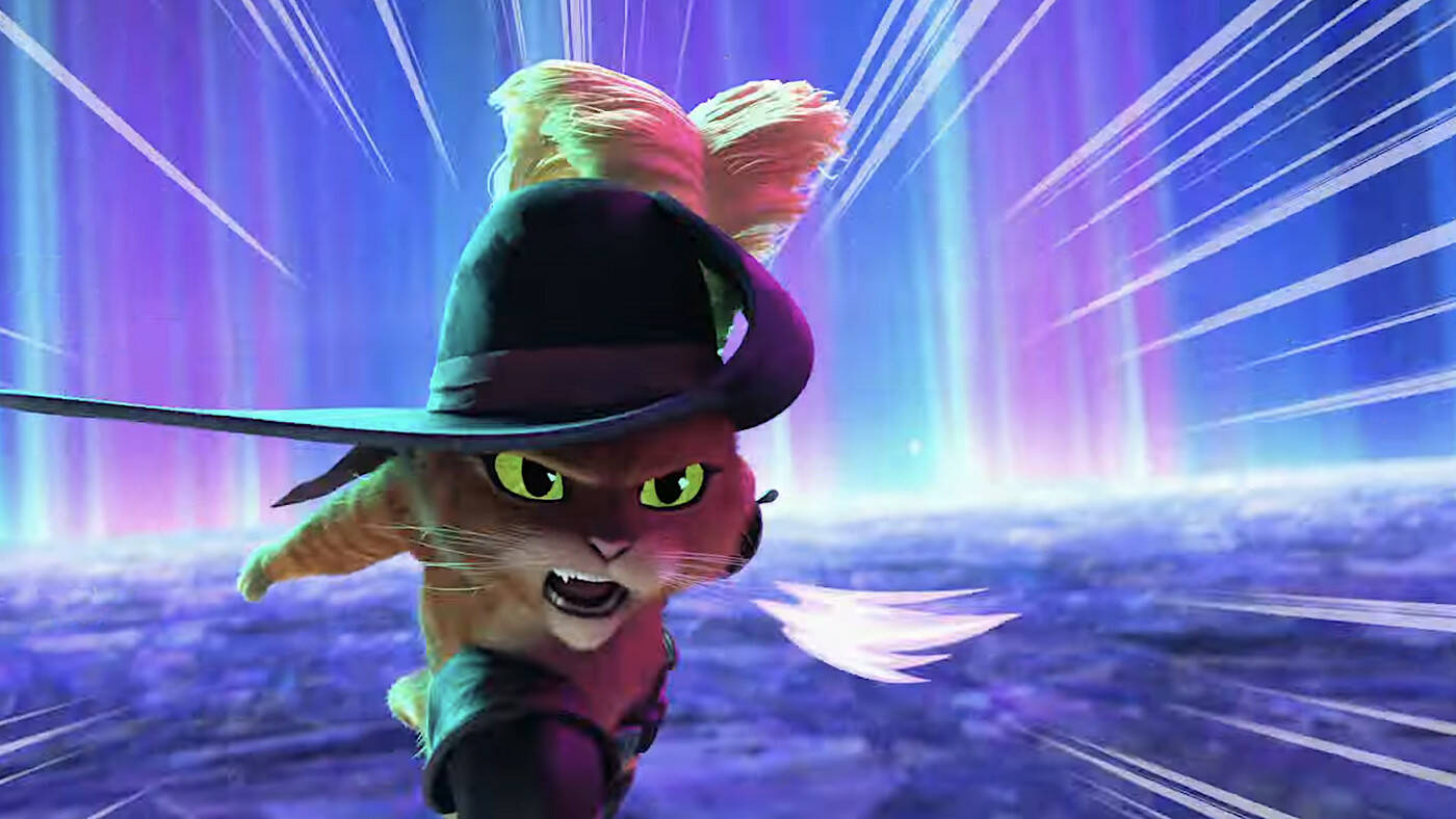 Photo Courtesy DreamWorks Animation
”Puss in Boots: The Last Wish” features a more stylized look than any other DreamWorks film, and comes alive in stunning action sequences.