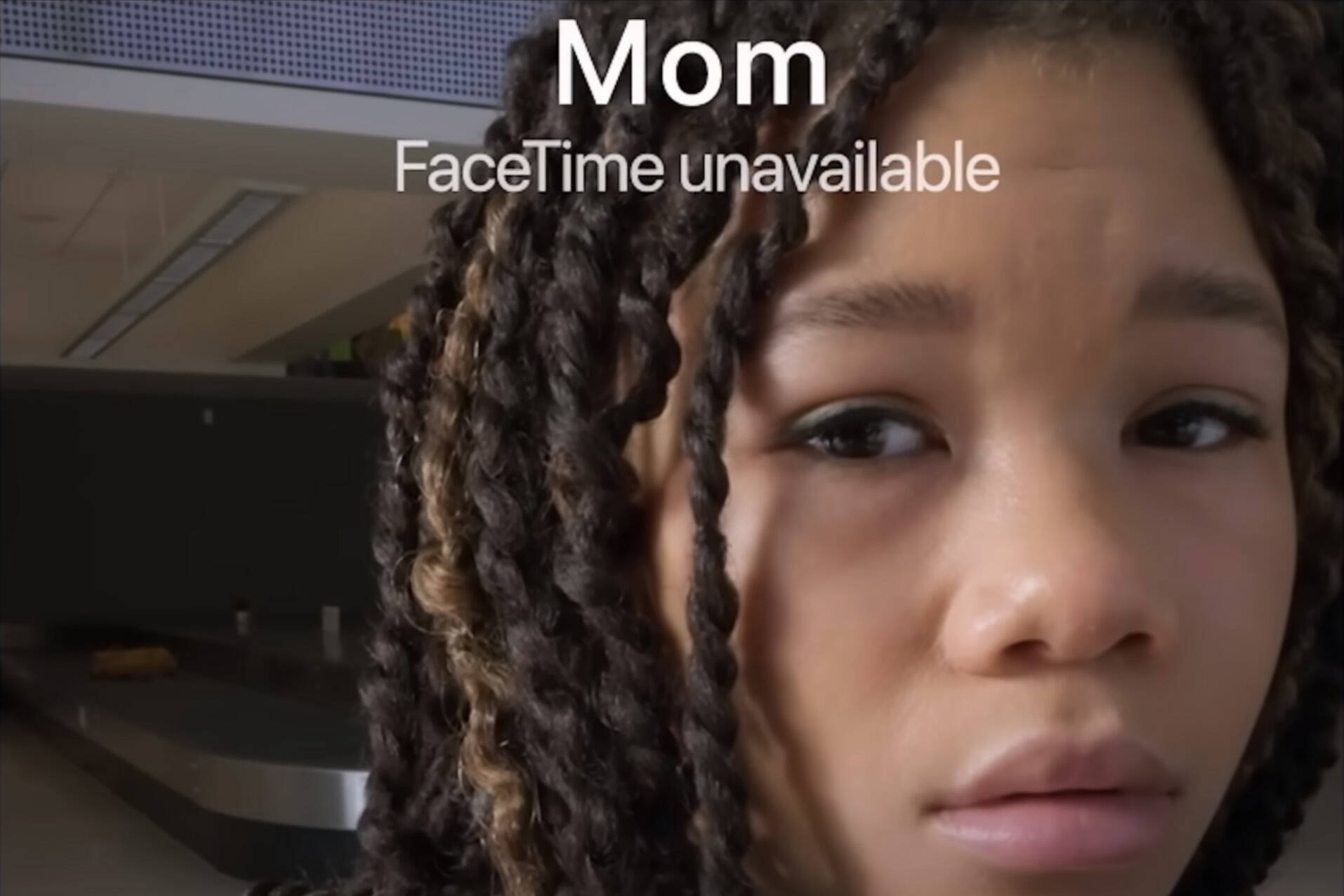 Storm Reid plays June Allen in “Missing,” a screenlife film that takes place entirely on the screens of multiple devices, including a laptop and an iPhone. (Photo courtesy Sony Pictures)