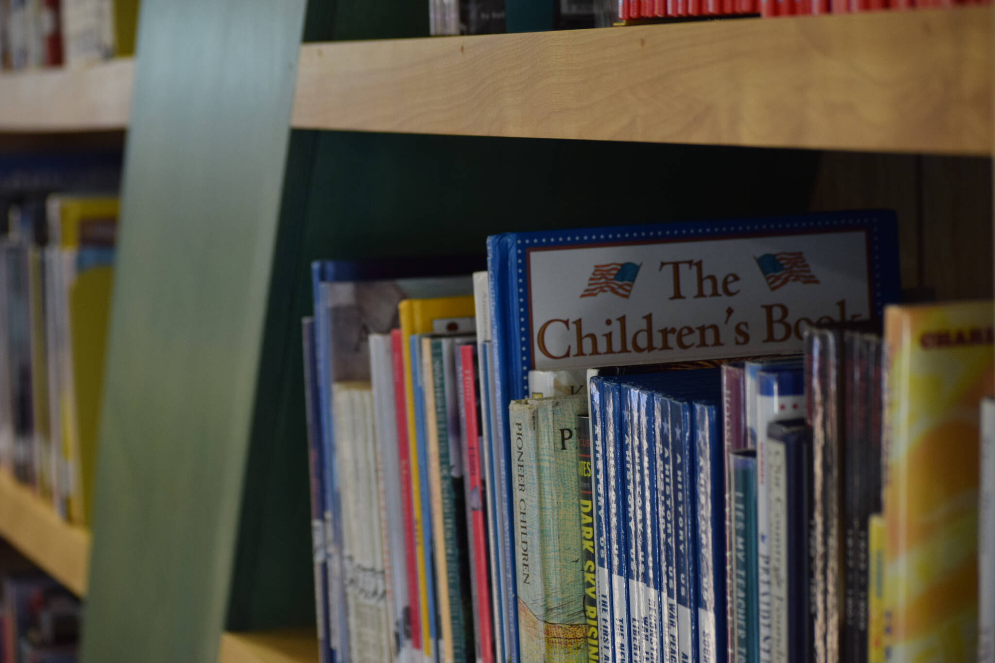 The Kenai Community Library children’s section is seen on Tuesday, Oct. 26, 2021. (Camille Botello/Peninsula Clarion)