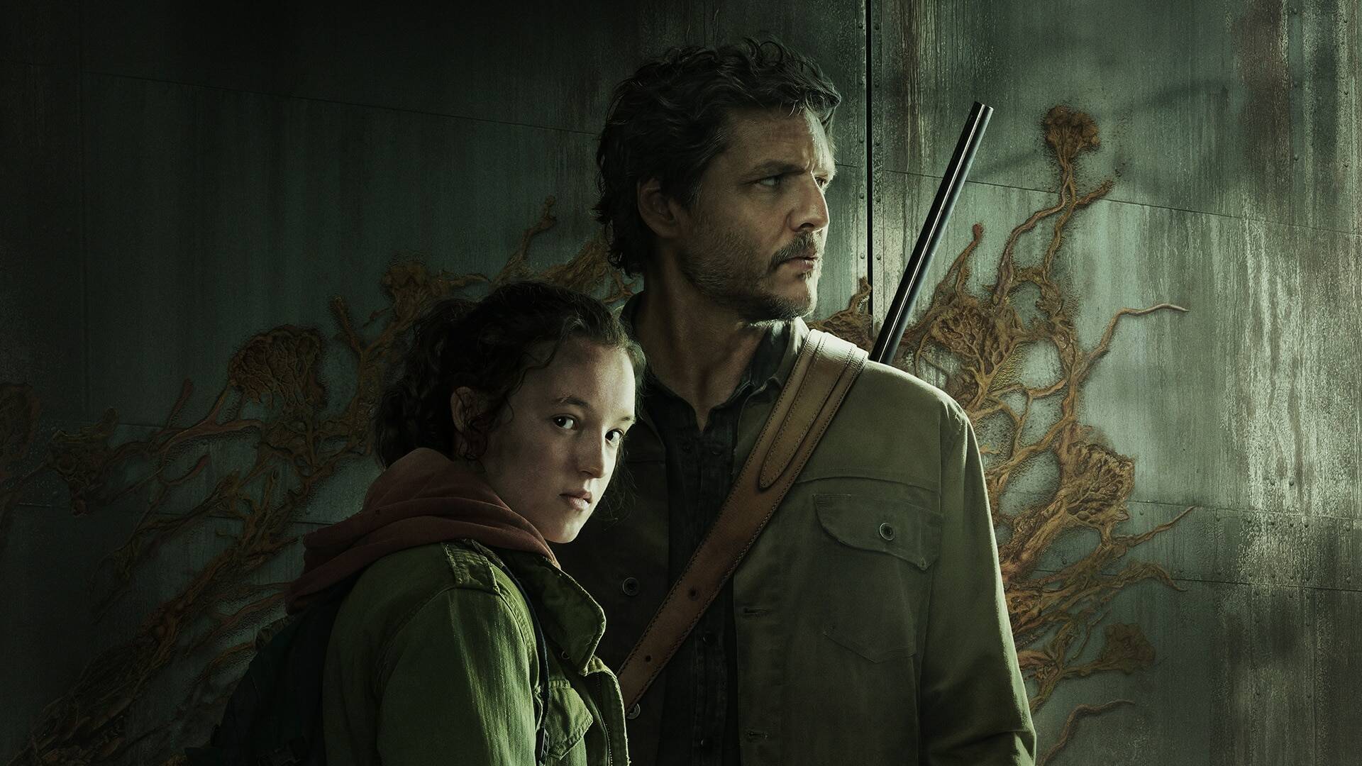 Bella Ramsey as Ellie and Pedro Pascal as Joel in “The Last of Us.” (Photo courtesy HBO)
