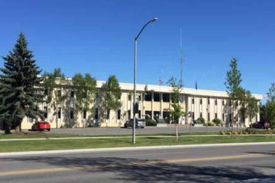 The Kenai Peninsula Borough building in Soldotna, Alaska. (Peninsula Clarion file photo)