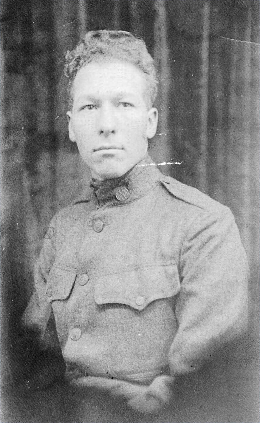 Photo courtesy of the Brennan Family Collection
This photo of John Floyd King was taken during his U.S. Army service during World War I. Written beneath the photo was “Some soldier, eh!”