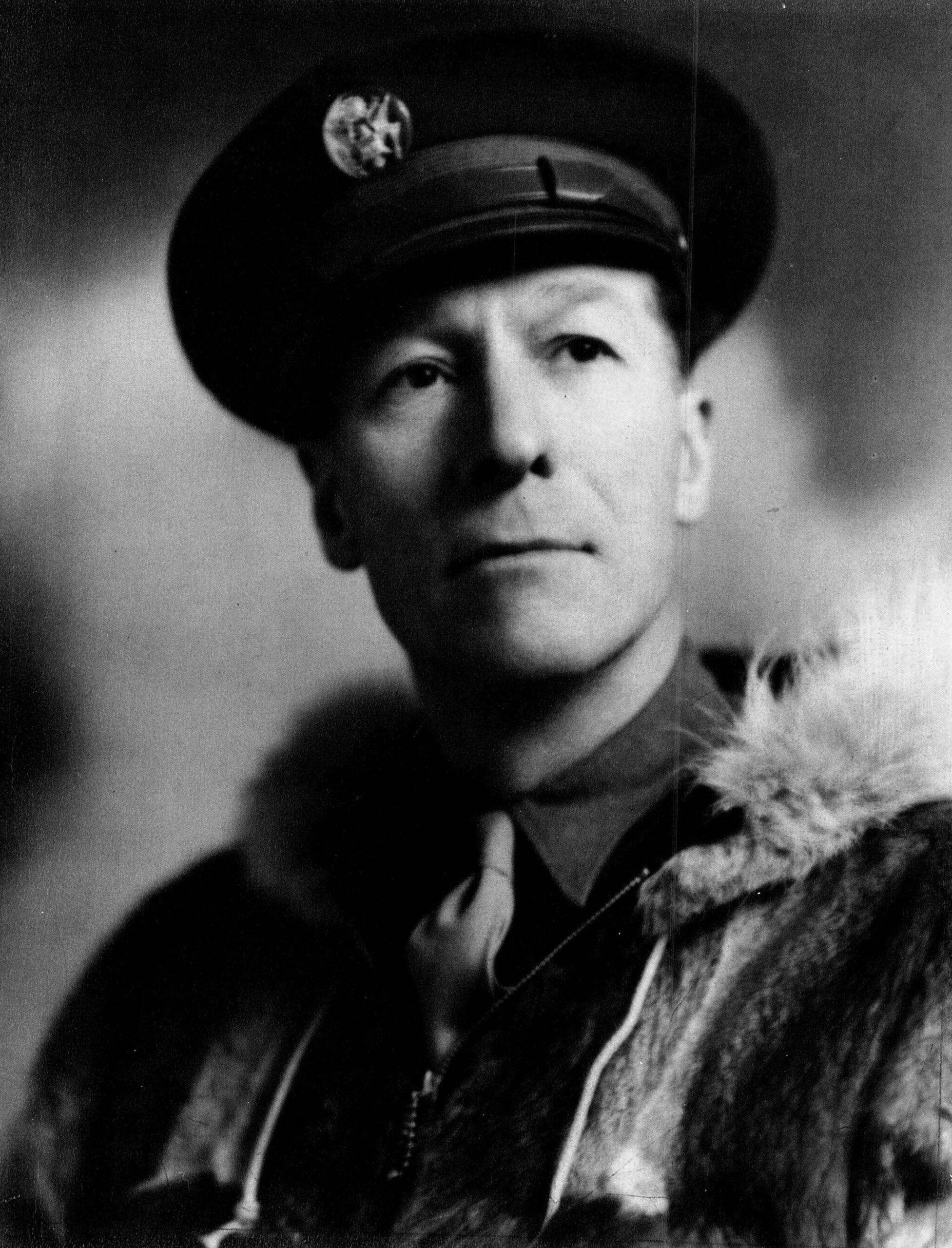 Photo courtesy of the Brennan Family Collection
This formal military portrait of John Floyd King—the man Alaskans would know as Alec Hardin MacDonald—was taken during his service in World War I.