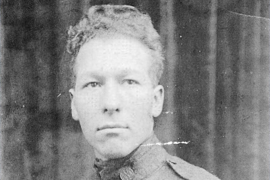This photo of John Floyd King was taken during his U.S. Army service during World War I. Written beneath the photo was “Some soldier, eh!” (Photo courtesy of the Brennan Family Collection)